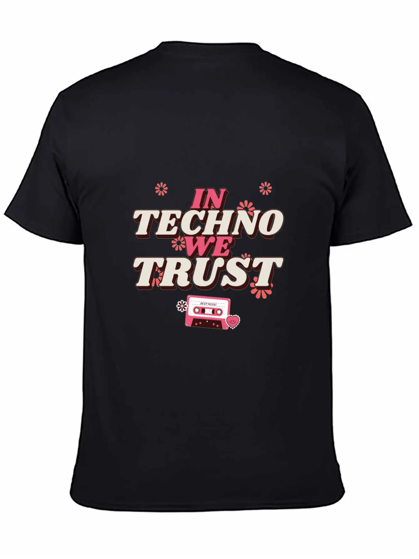 Techno For People Who Like Techno Music Basic Graphic T-Shirt ¨C Daily Comfort In Soft Cotton