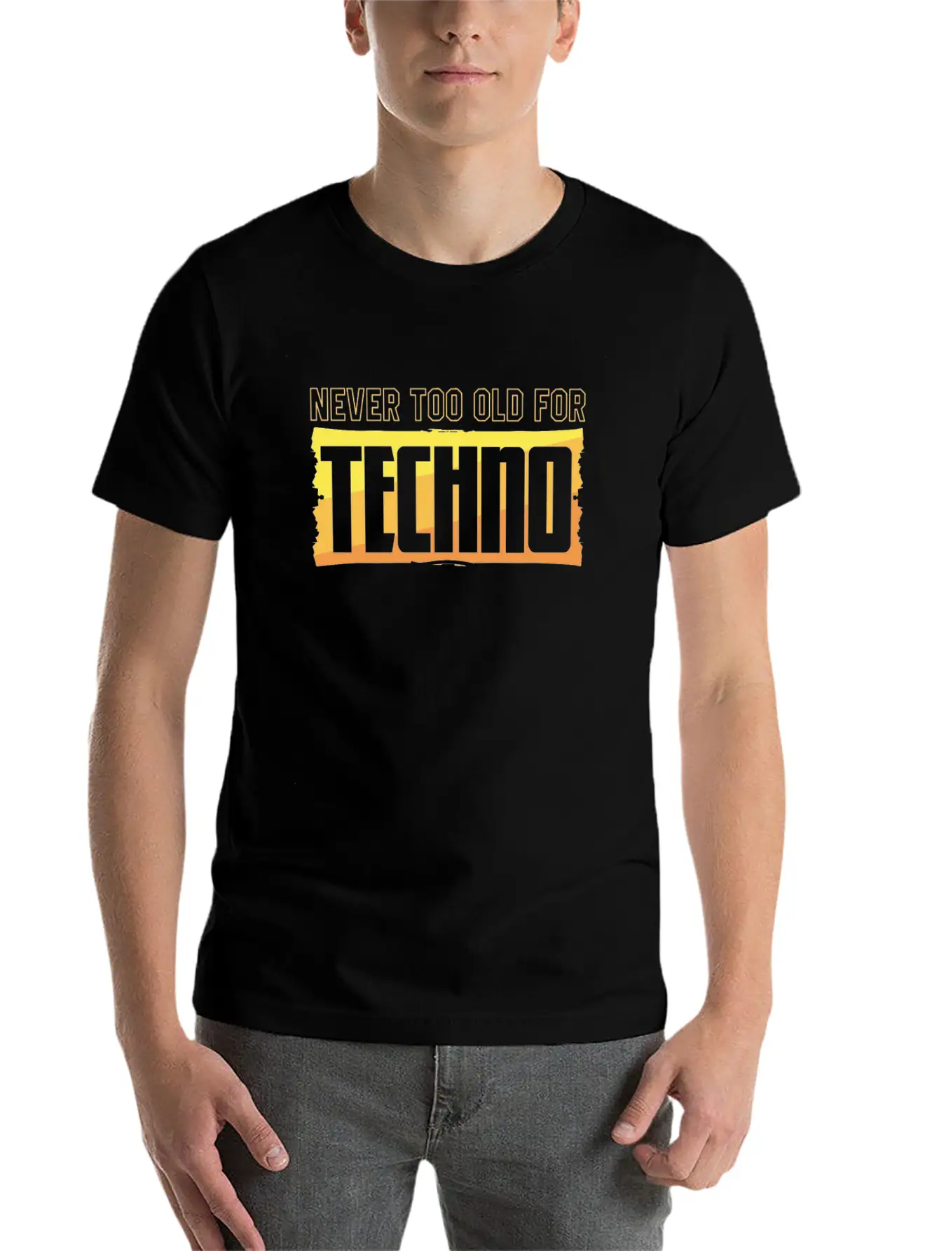 Techno Music Essential Cotton Tee For Daily Outfits ¨C Unisex Style