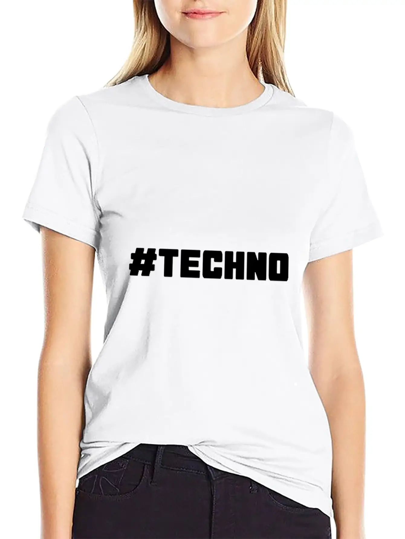 Techno - Music - # Techno # Basic Graphic T-Shirt ¨C Daily Comfort In Soft Cotton