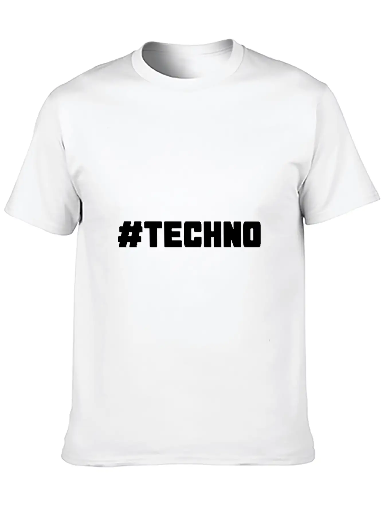 Techno - Music - # Techno # Basic Graphic T-Shirt ¨C Daily Comfort In Soft Cotton