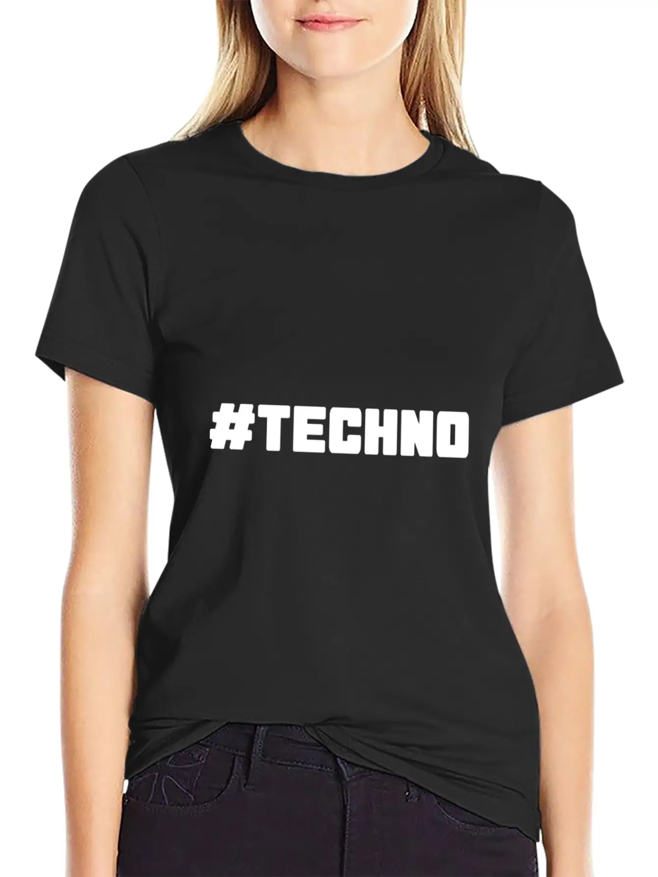 Techno - Music - # Techno # Basic Graphic T-Shirt ¨C Daily Comfort In Soft Cotton