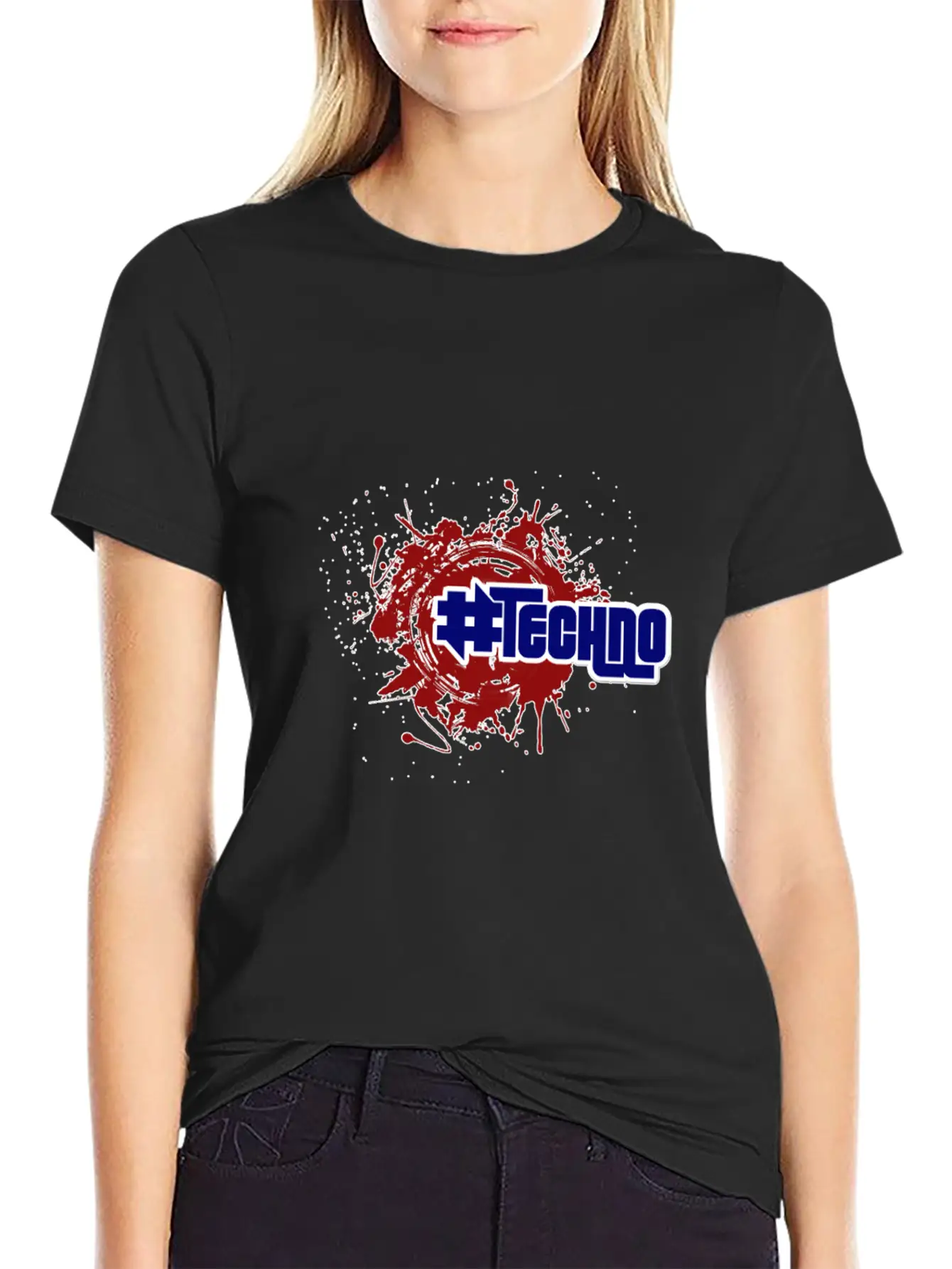 Techno - Music - # Techno # Essential Cotton Tee For Daily Outfits ¨C Unisex Style