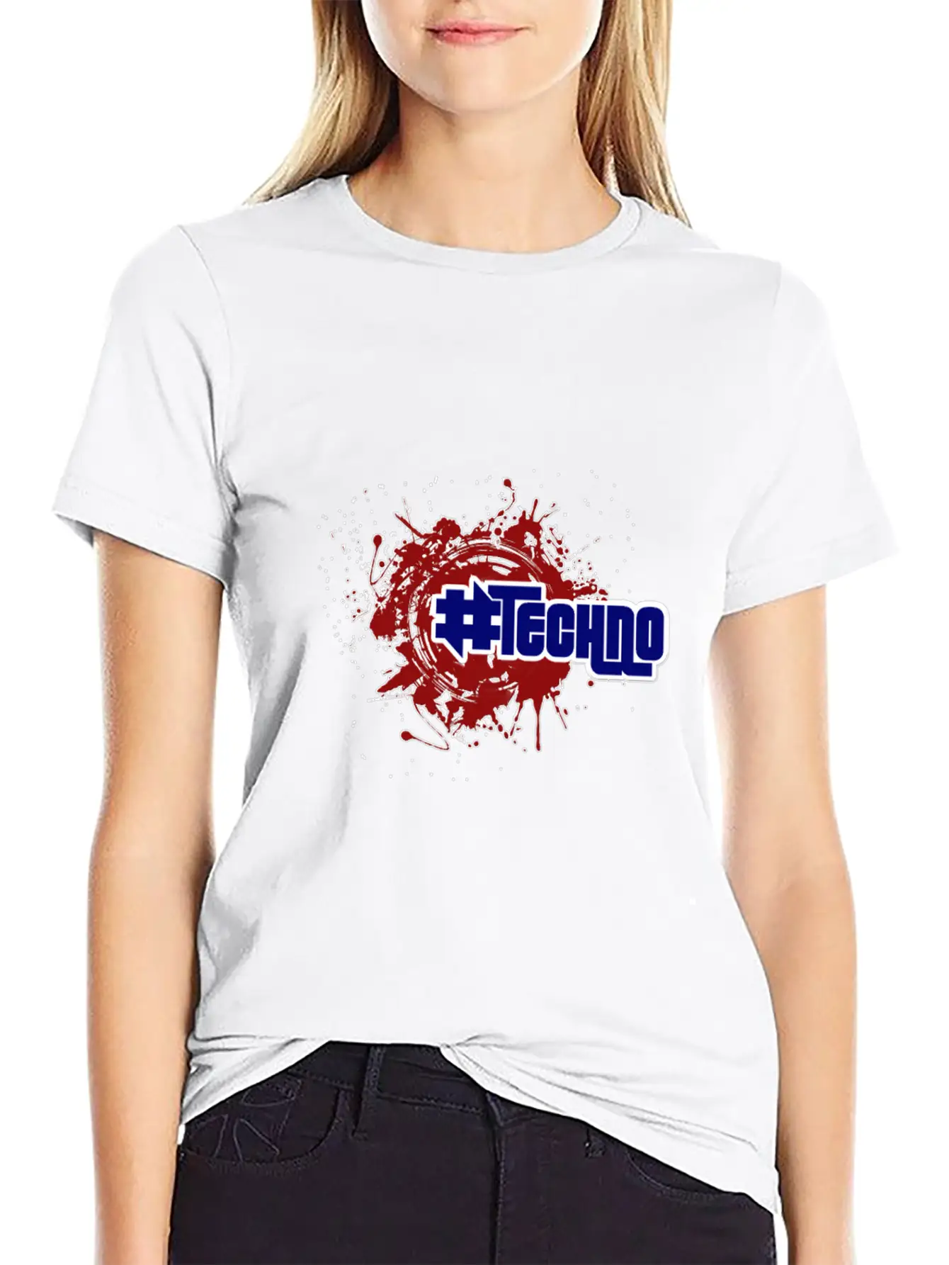 Techno - Music - # Techno # Essential Cotton Tee For Daily Outfits ¨C Unisex Style