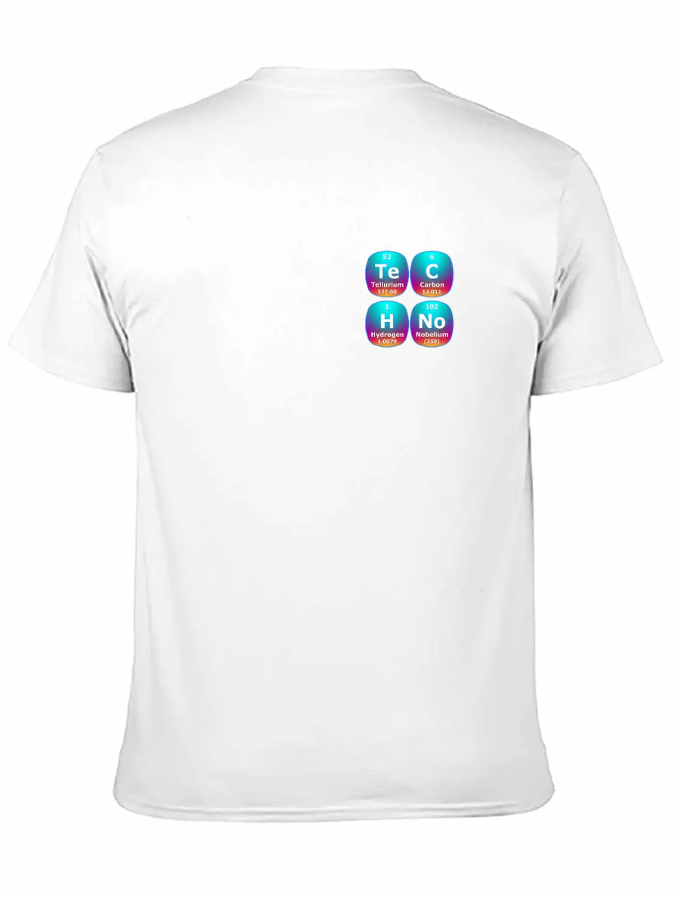 Techno Periodic Table ¨C Perfect Rave & Festival Basic Graphic T-Shirt ¨C Daily Comfort In Soft Cotton