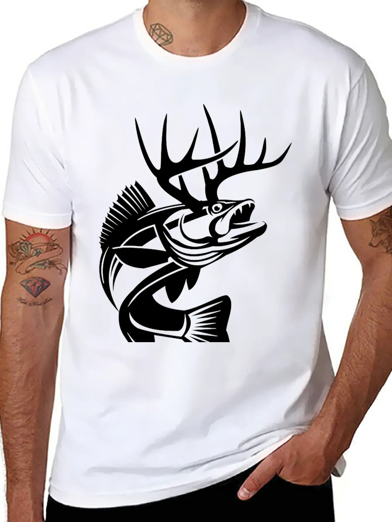Ten Point Walleye Basic Graphic T-Shirt ¨C Daily Comfort In Soft Cotton