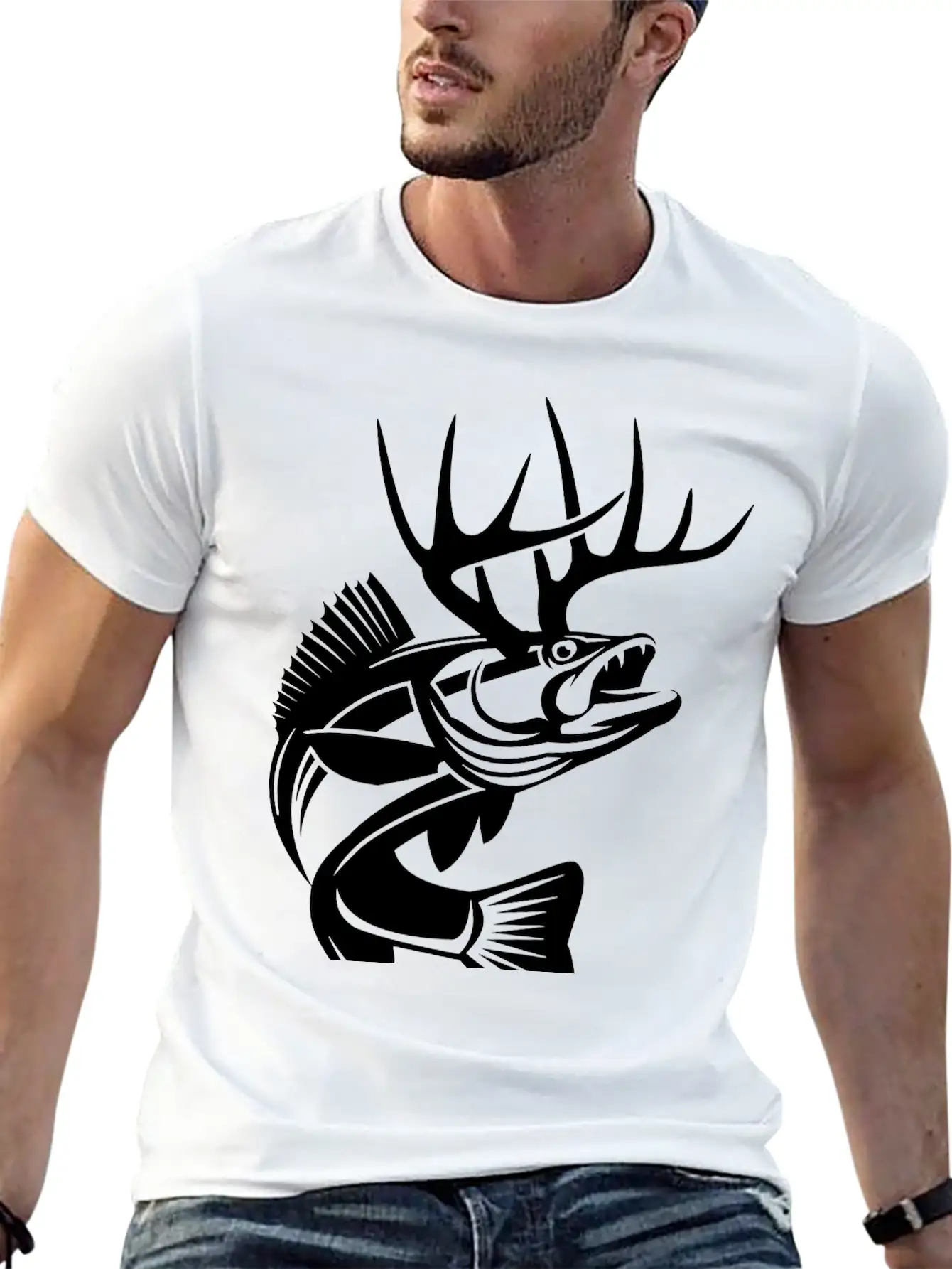 Ten Point Walleye Basic Graphic T-Shirt ¨C Daily Comfort In Soft Cotton