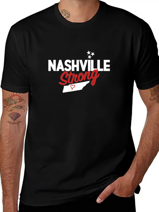 Tennessee Tornado Nashville Strong Essential Cotton Tee For Daily Outfits ¨C Unisex Style