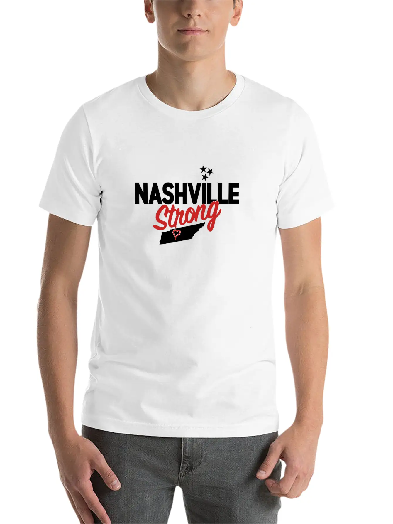Tennessee Tornado Nashville Strong Essential Cotton Tee For Daily Outfits ¨C Unisex Style