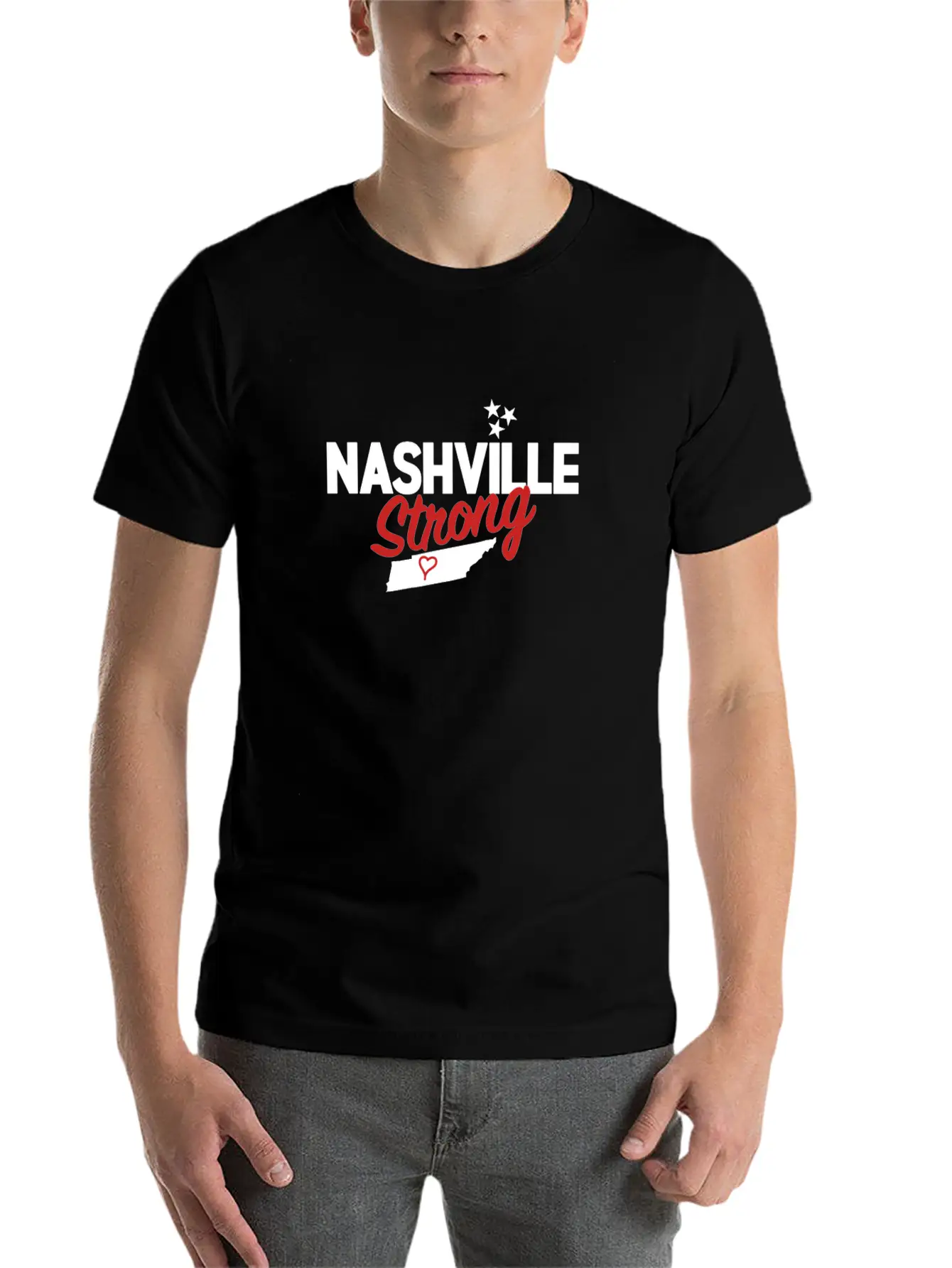 Tennessee Tornado Nashville Strong Essential Cotton Tee For Daily Outfits ¨C Unisex Style