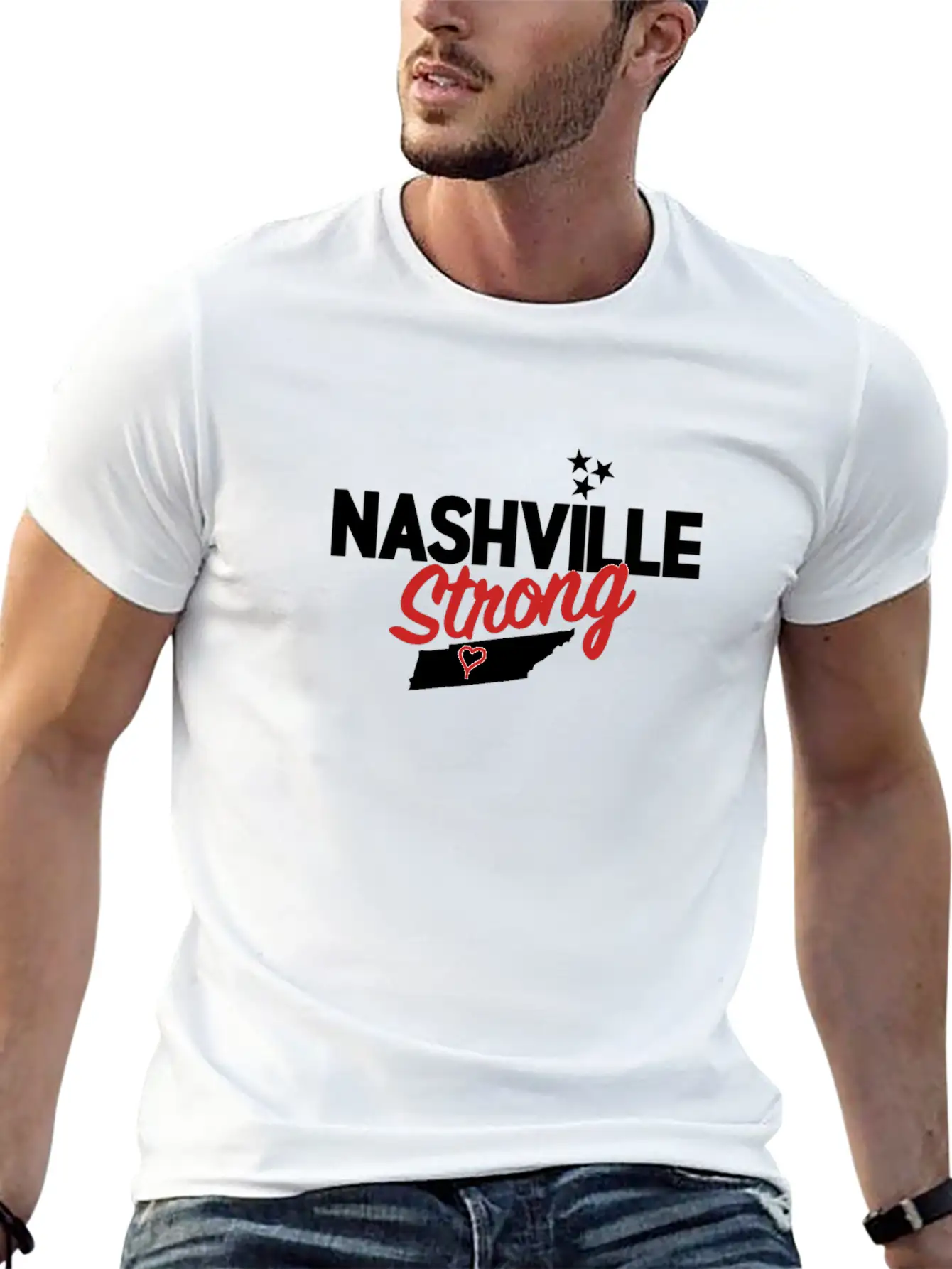Tennessee Tornado Nashville Strong Essential Cotton Tee For Daily Outfits ¨C Unisex Style
