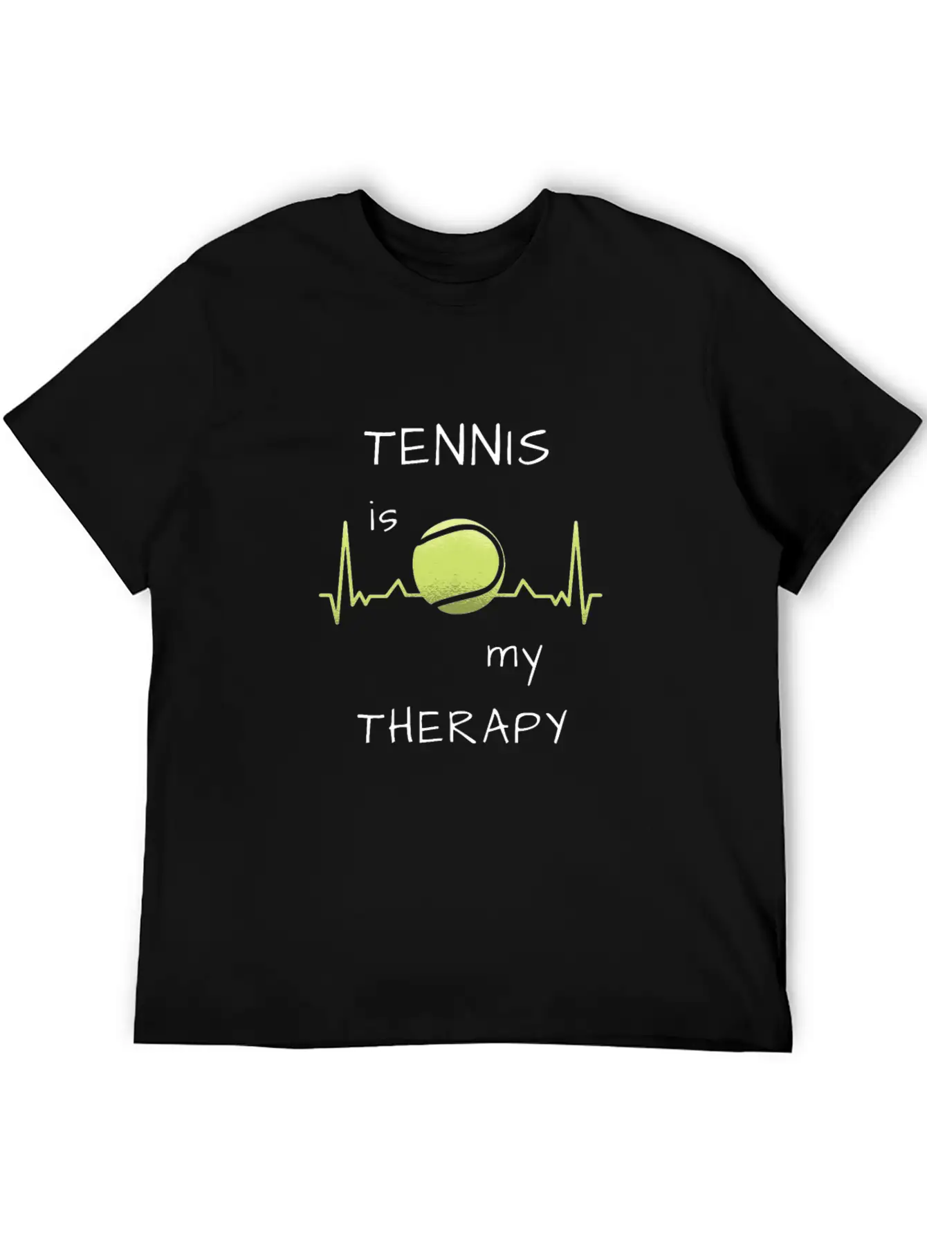 Tennis Is My Therapy Soft Cotton Short Sleeve Tee ¨C Unisex Wardrobe Staple