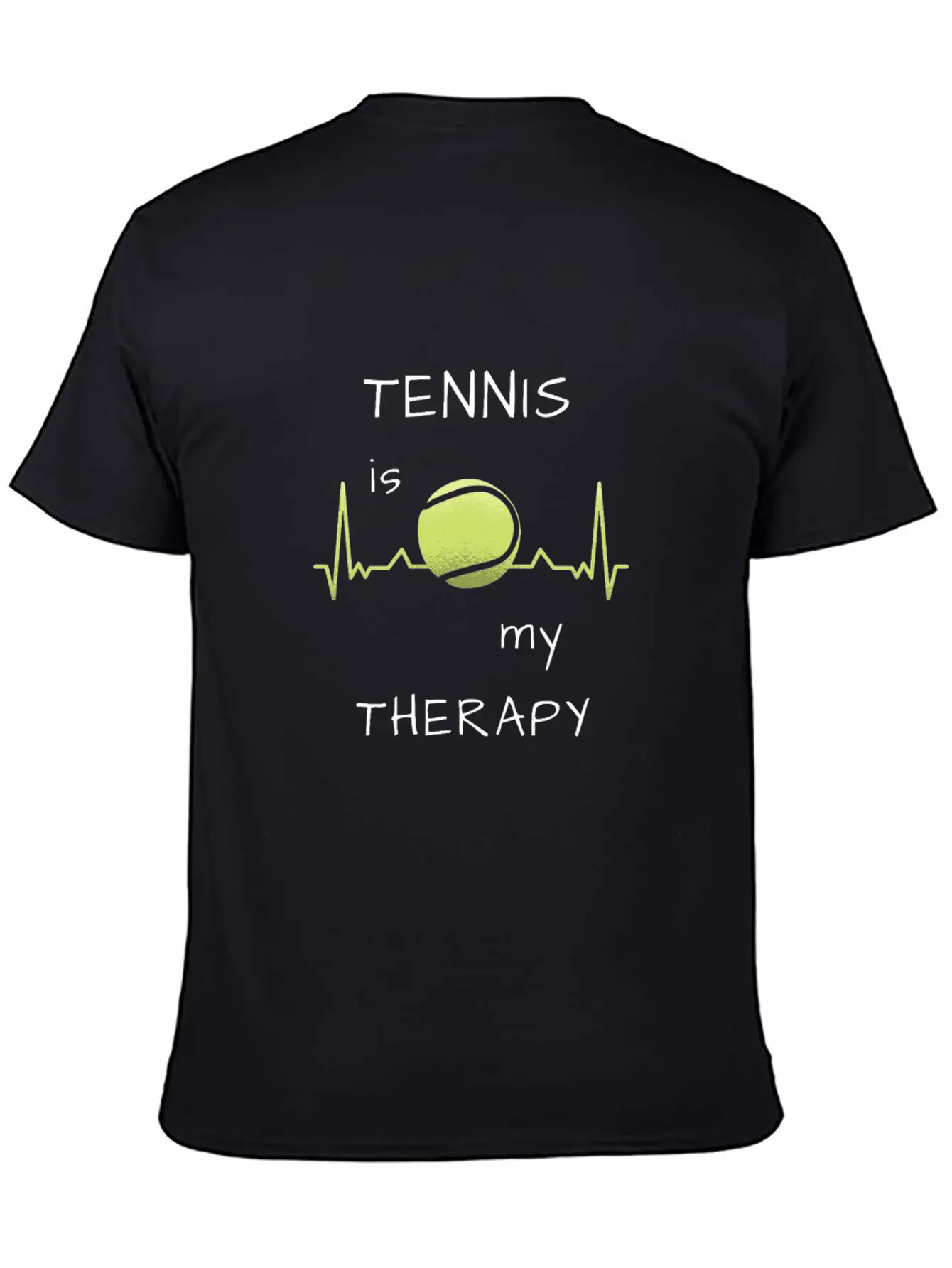 Tennis Is My Therapy Soft Cotton Short Sleeve Tee ¨C Unisex Wardrobe Staple