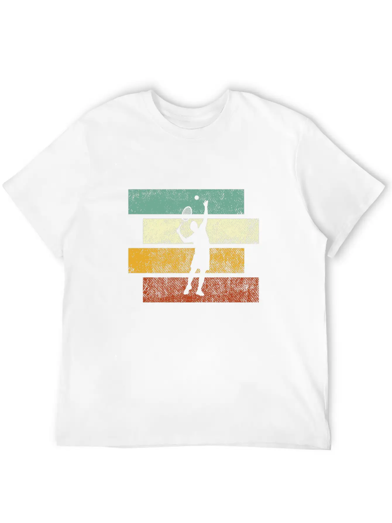 Tennis Retro Essential Cotton Tee For Daily Outfits ¨C Unisex Style