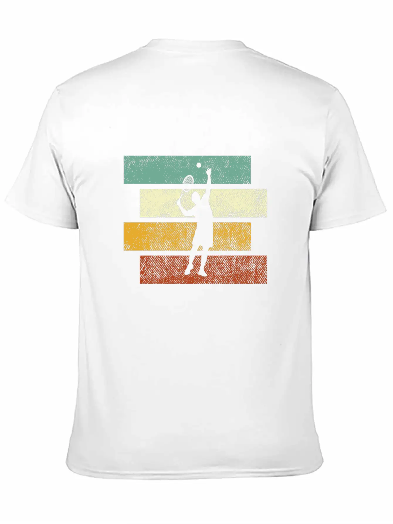 Tennis Retro Essential Cotton Tee For Daily Outfits ¨C Unisex Style