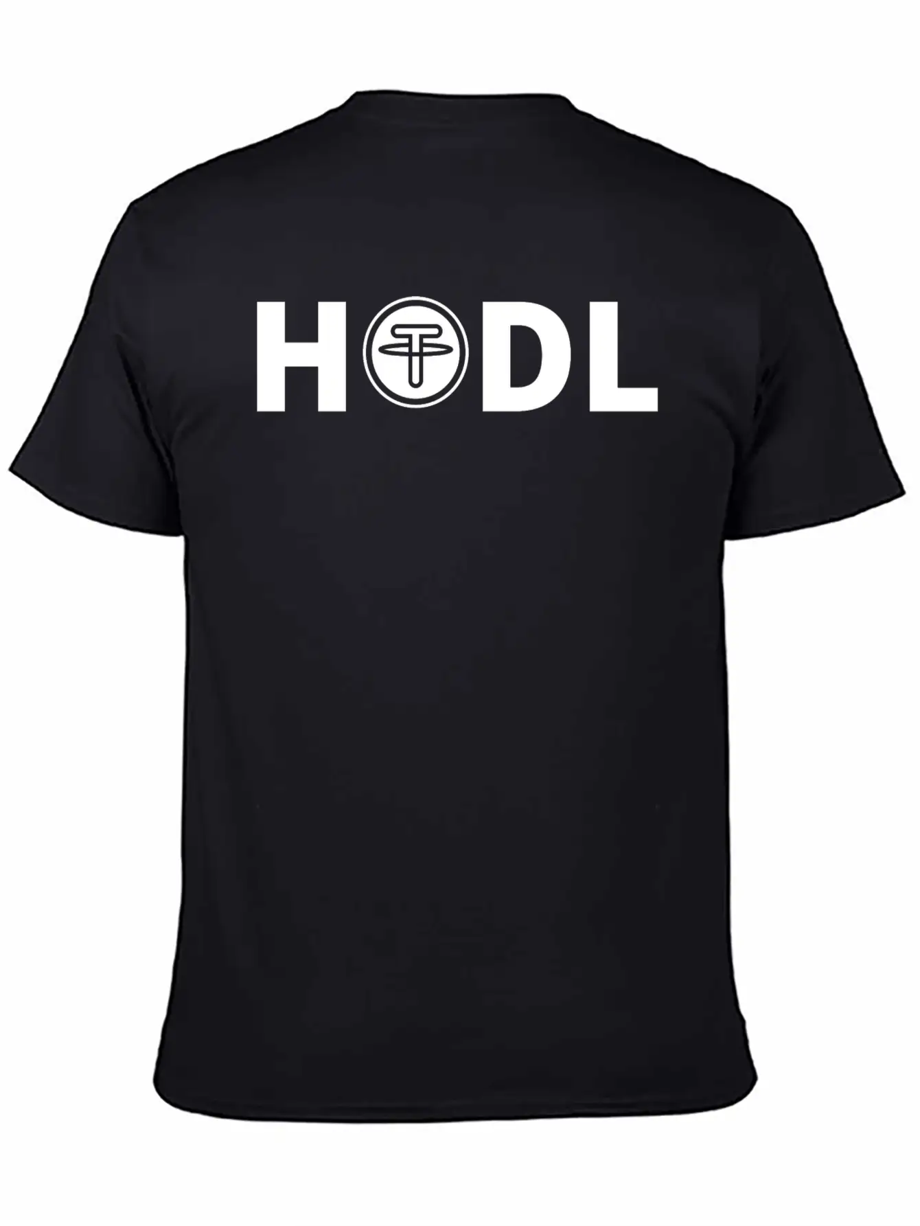 Tether HODL Unisex Casual T-Shirt ¨C Clean Design For Daily Comfort
