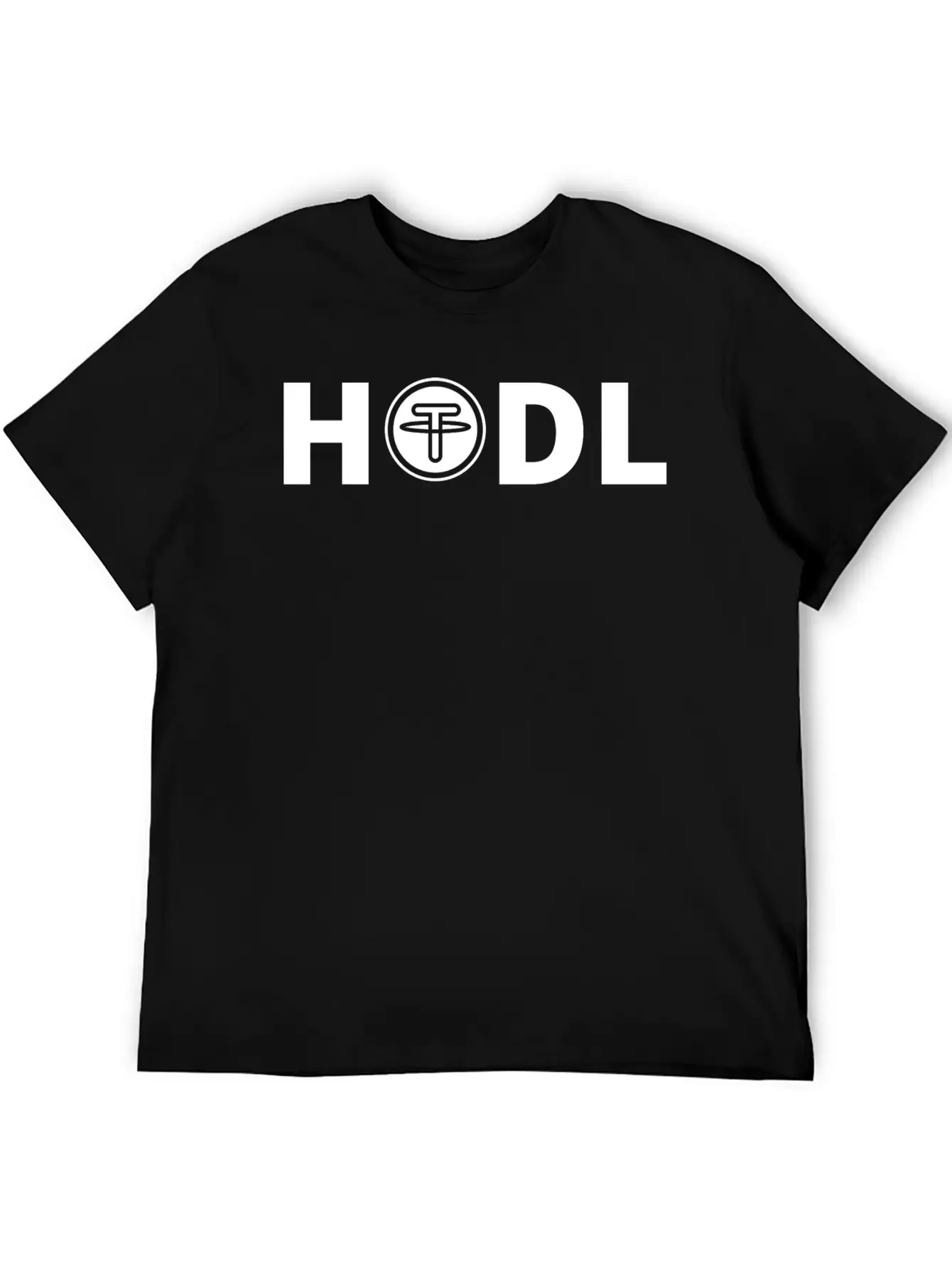 Tether HODL Unisex Casual T-Shirt ¨C Clean Design For Daily Comfort