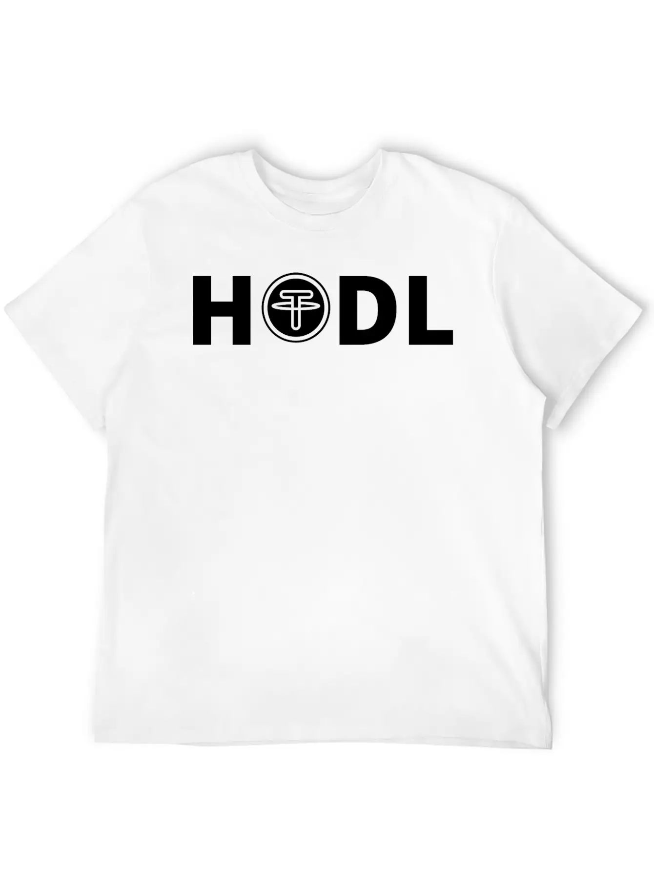 Tether HODL Unisex Casual T-Shirt ¨C Clean Design For Daily Comfort