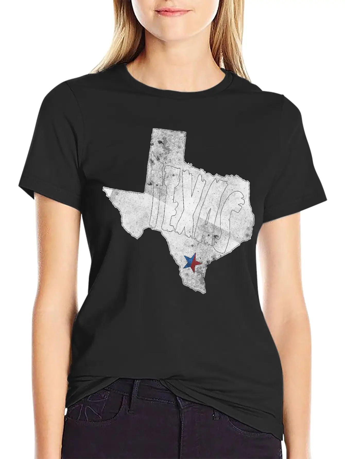 Texas Aesthetic Basic Graphic T-Shirt ¨C Daily Comfort In Soft Cotton