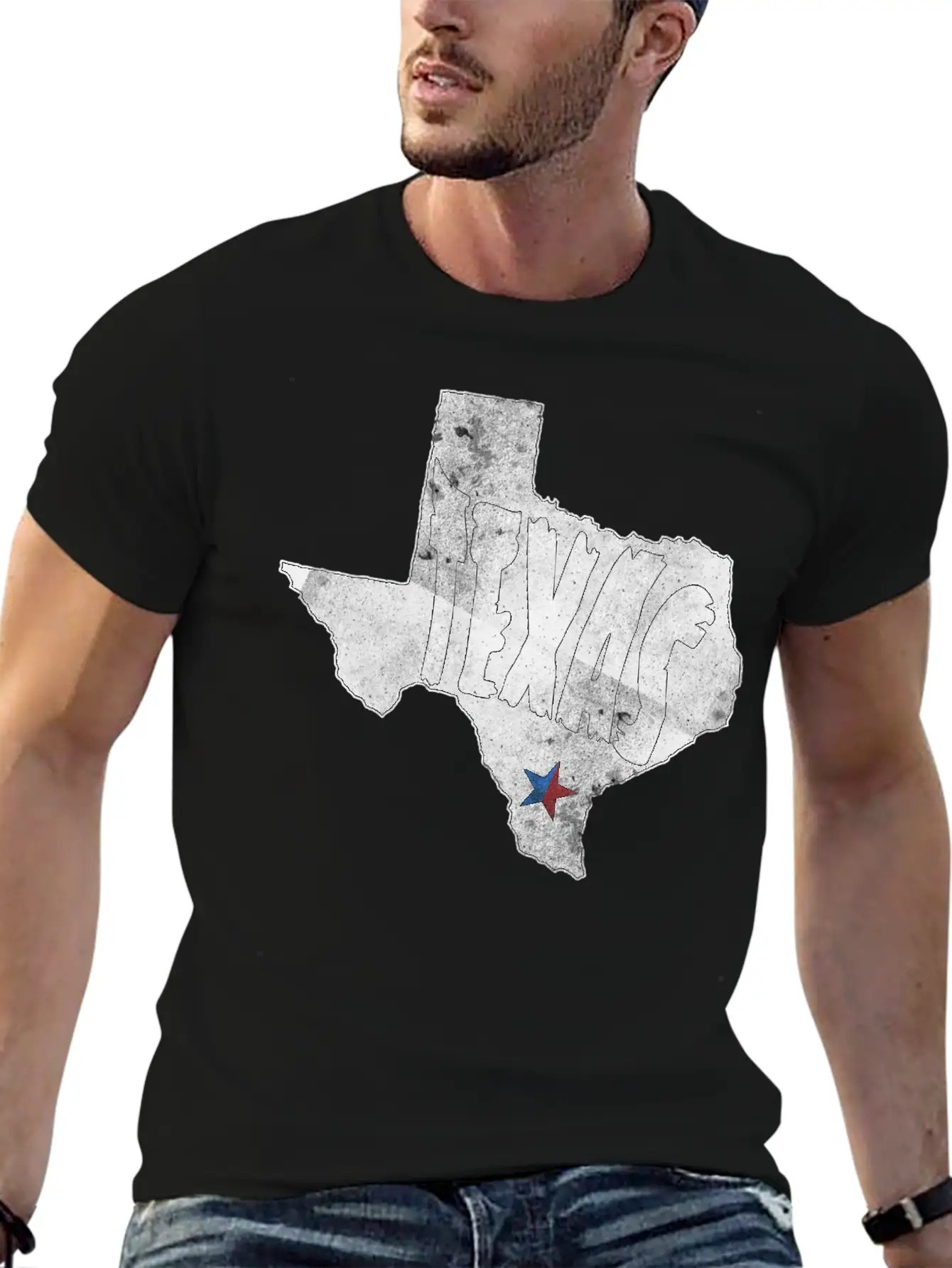 Texas Aesthetic Basic Graphic T-Shirt ¨C Daily Comfort In Soft Cotton