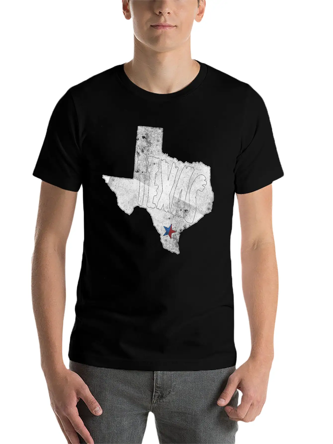 Texas Aesthetic Basic Graphic T-Shirt ¨C Daily Comfort In Soft Cotton