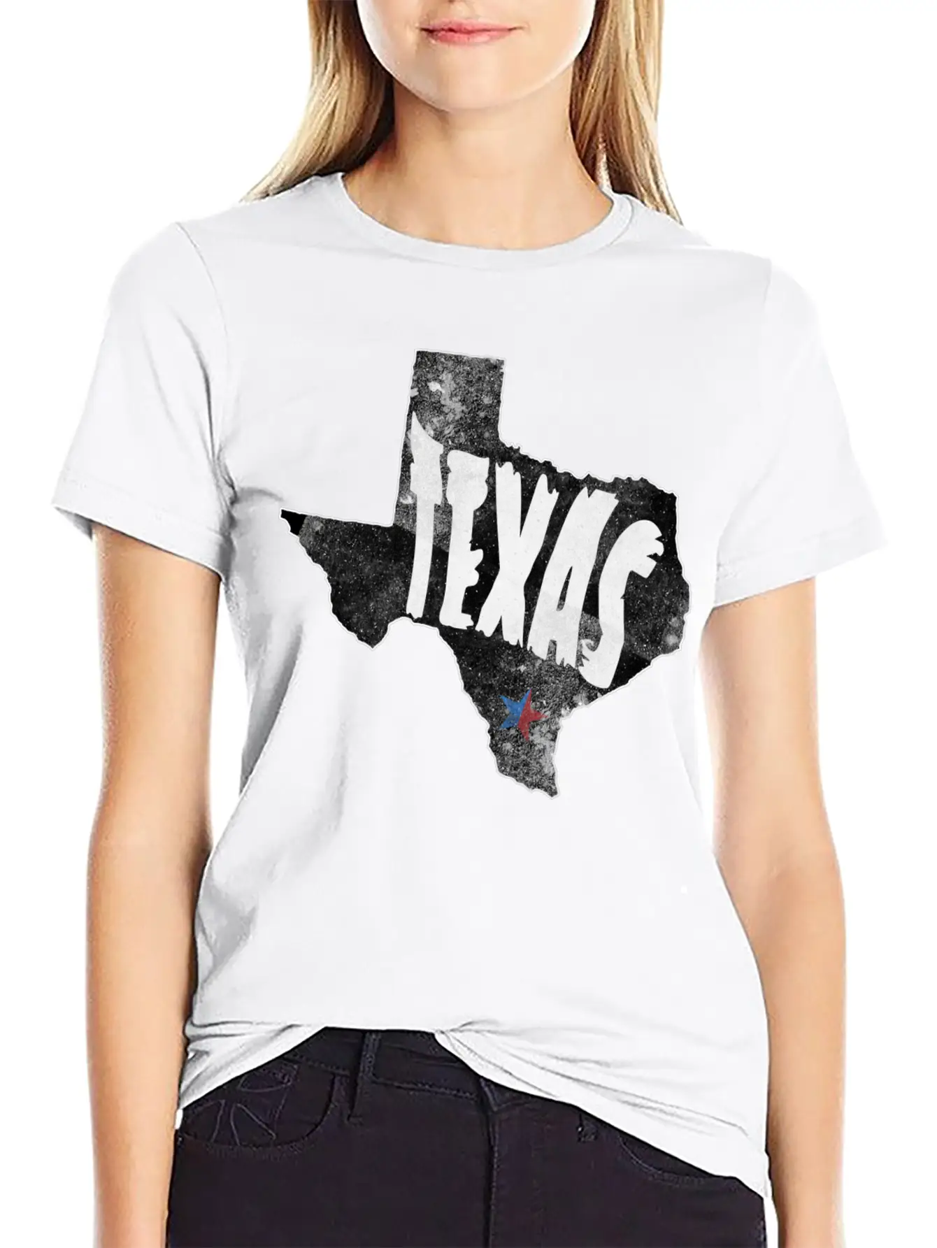 Texas Aesthetic Basic Graphic T-Shirt ¨C Daily Comfort In Soft Cotton