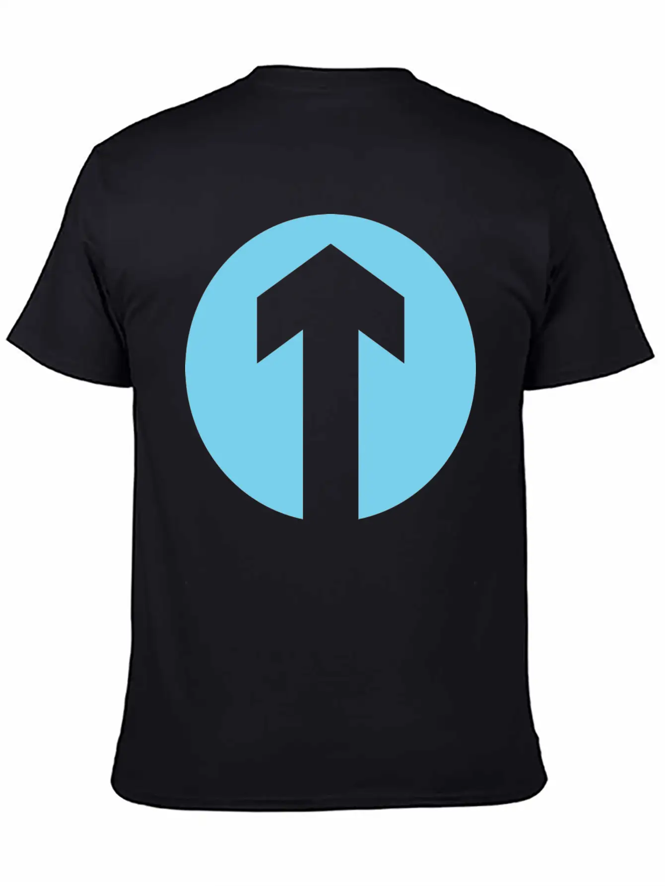 TFP Arrow Blue Unisex Casual T-Shirt ¨C Clean Design For Daily Comfort