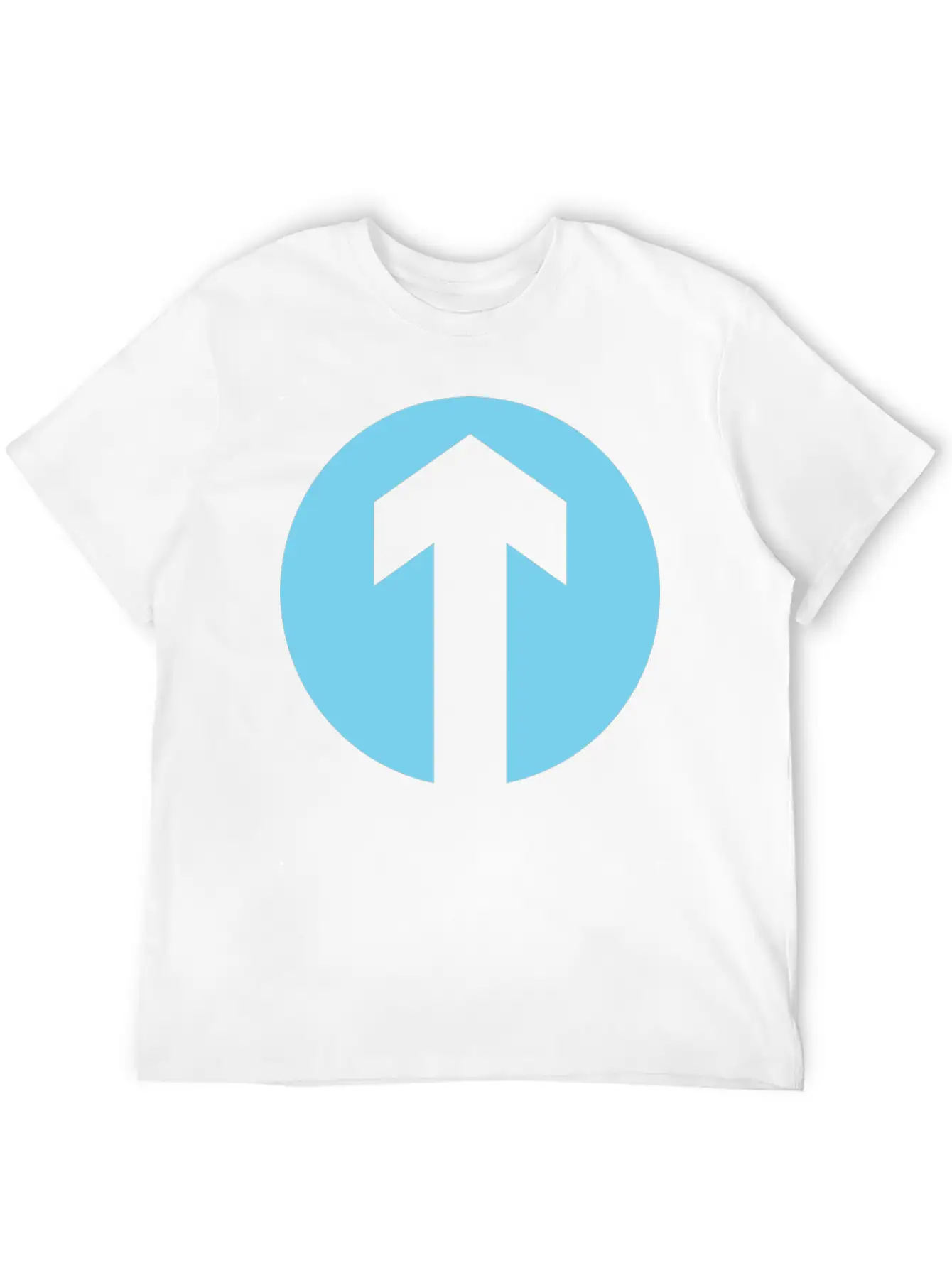 TFP Arrow Blue Unisex Casual T-Shirt ¨C Clean Design For Daily Comfort