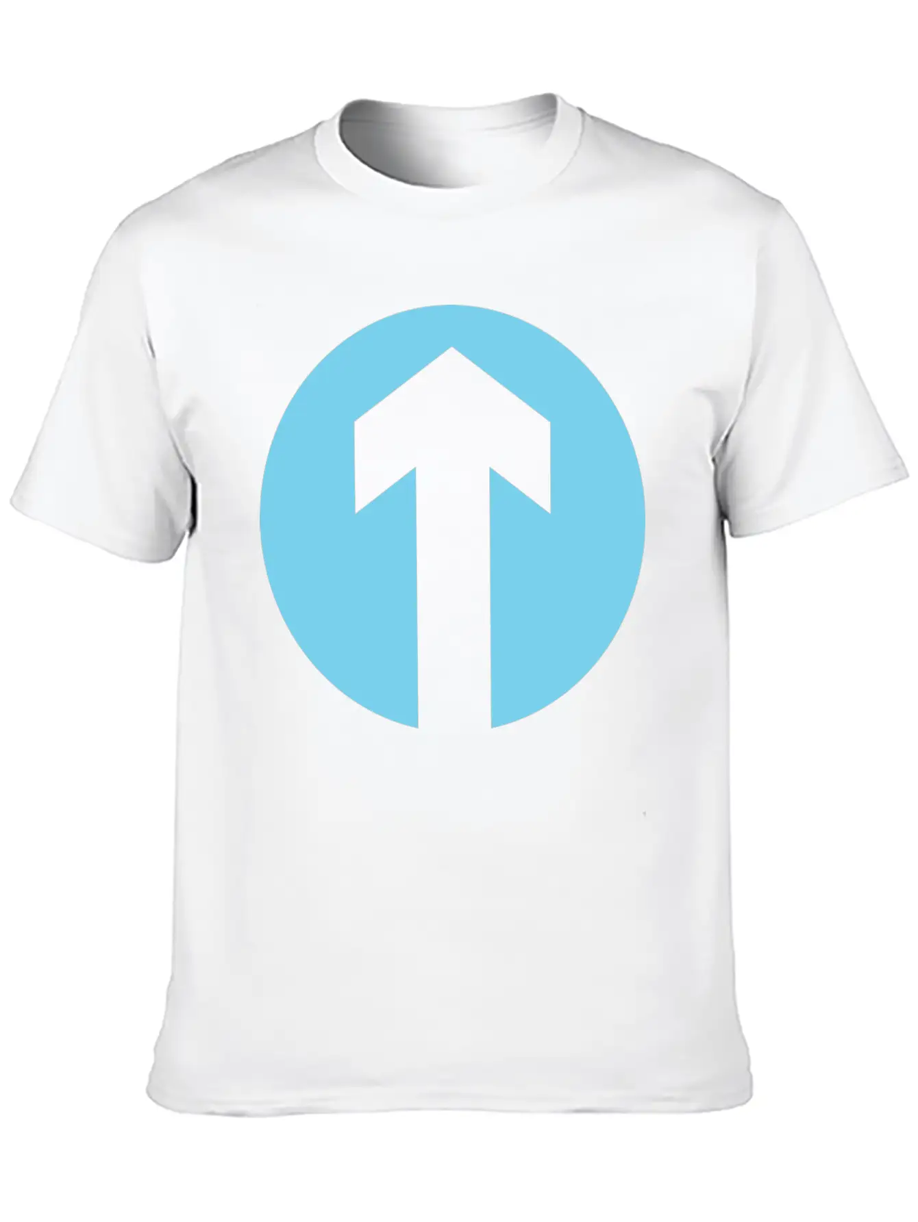 TFP Arrow Blue Unisex Casual T-Shirt ¨C Clean Design For Daily Comfort