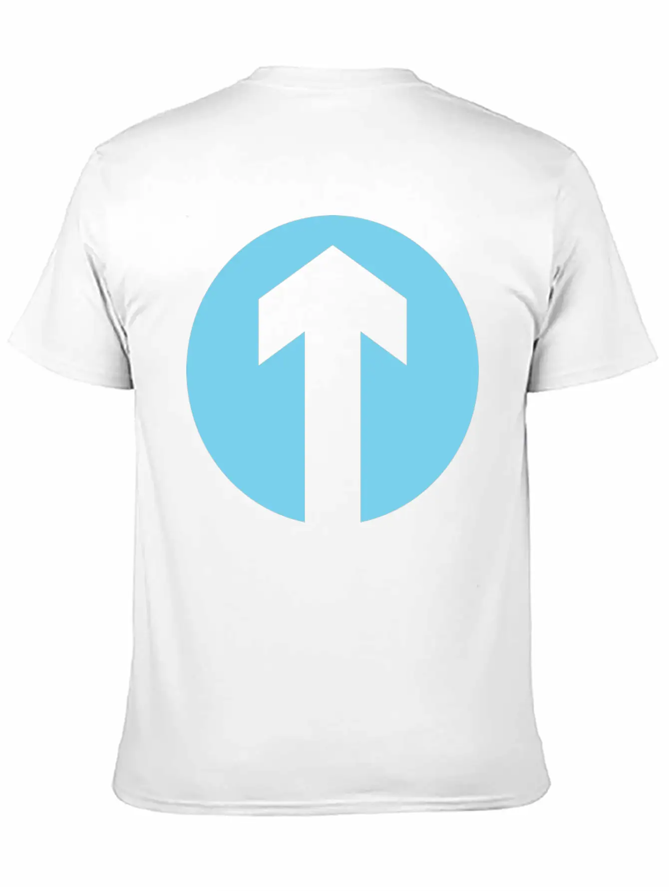 TFP Arrow Blue Unisex Casual T-Shirt ¨C Clean Design For Daily Comfort