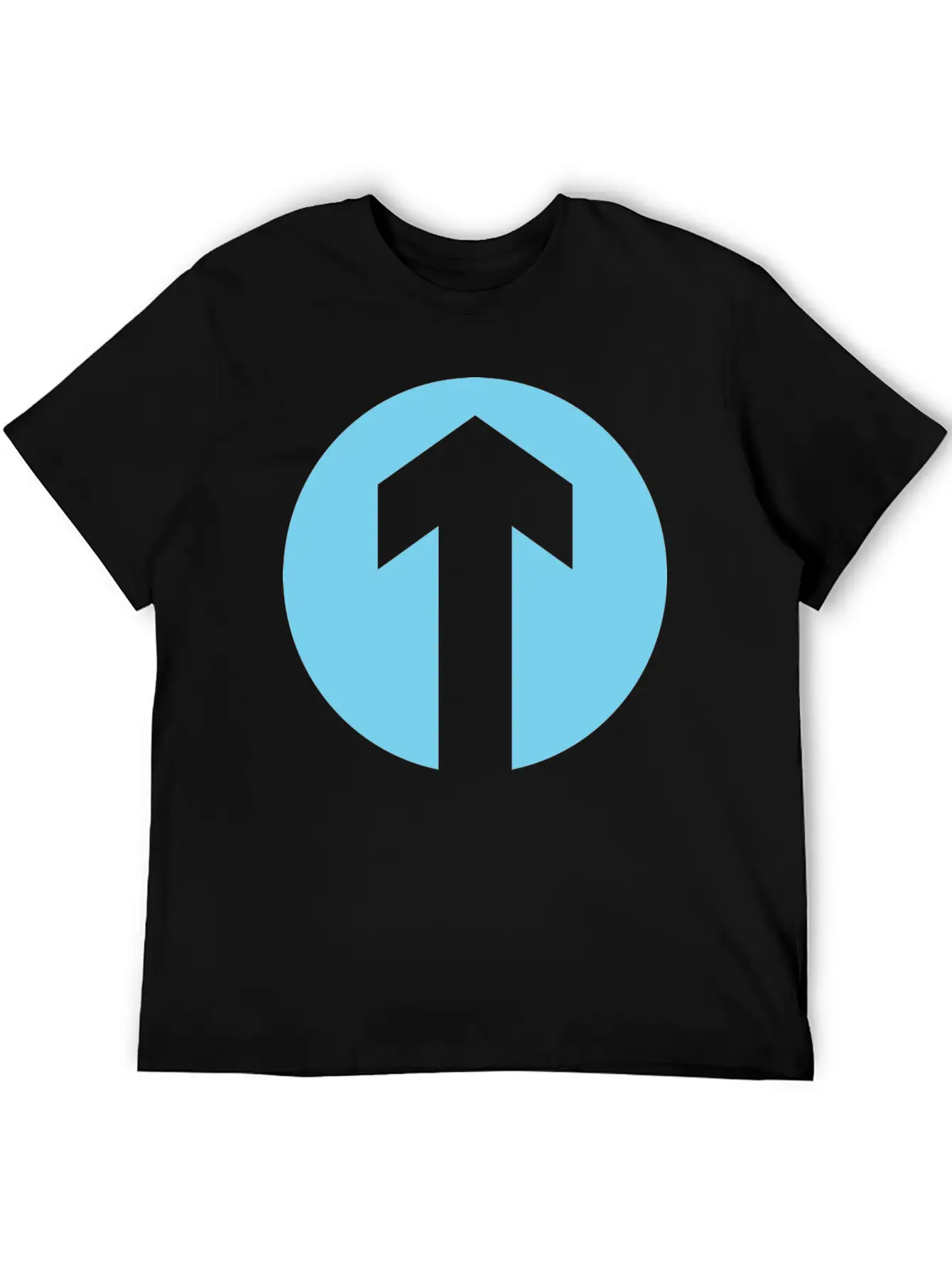 TFP Arrow Blue Unisex Casual T-Shirt ¨C Clean Design For Daily Comfort