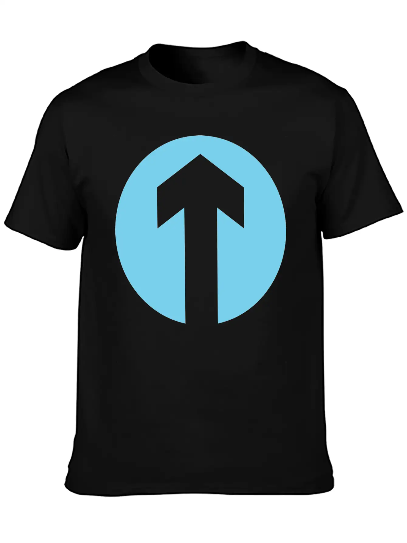 TFP Arrow Blue Unisex Casual T-Shirt ¨C Clean Design For Daily Comfort