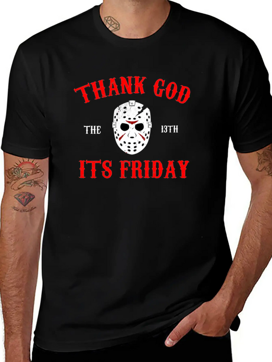 THANK GOD IT'S FRIDAY TGIF FUNNY SHIRT Essential Cotton Tee For Daily Outfits ¨C Unisex Style