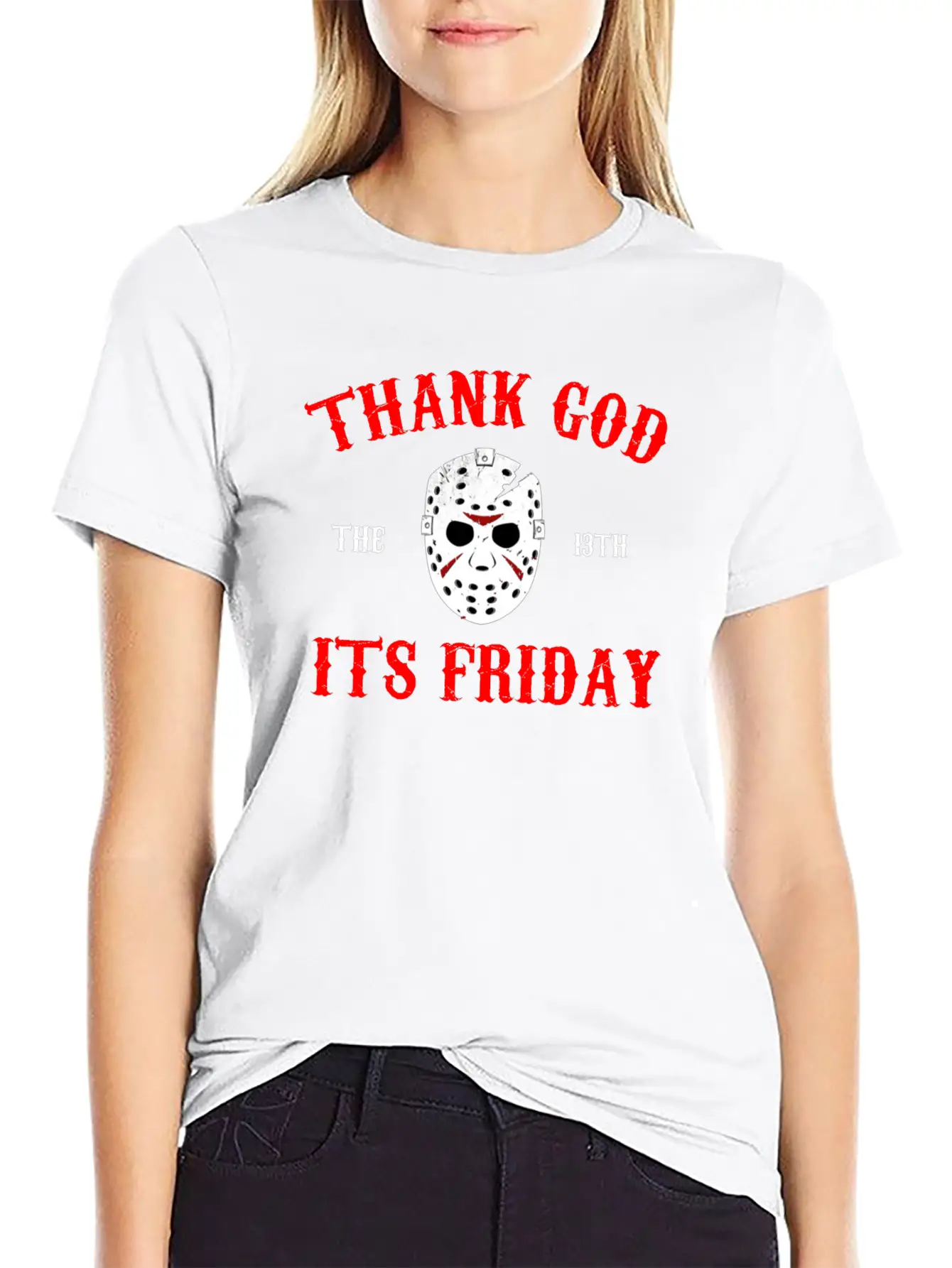 THANK GOD IT'S FRIDAY TGIF FUNNY SHIRT Essential Cotton Tee For Daily Outfits ¨C Unisex Style