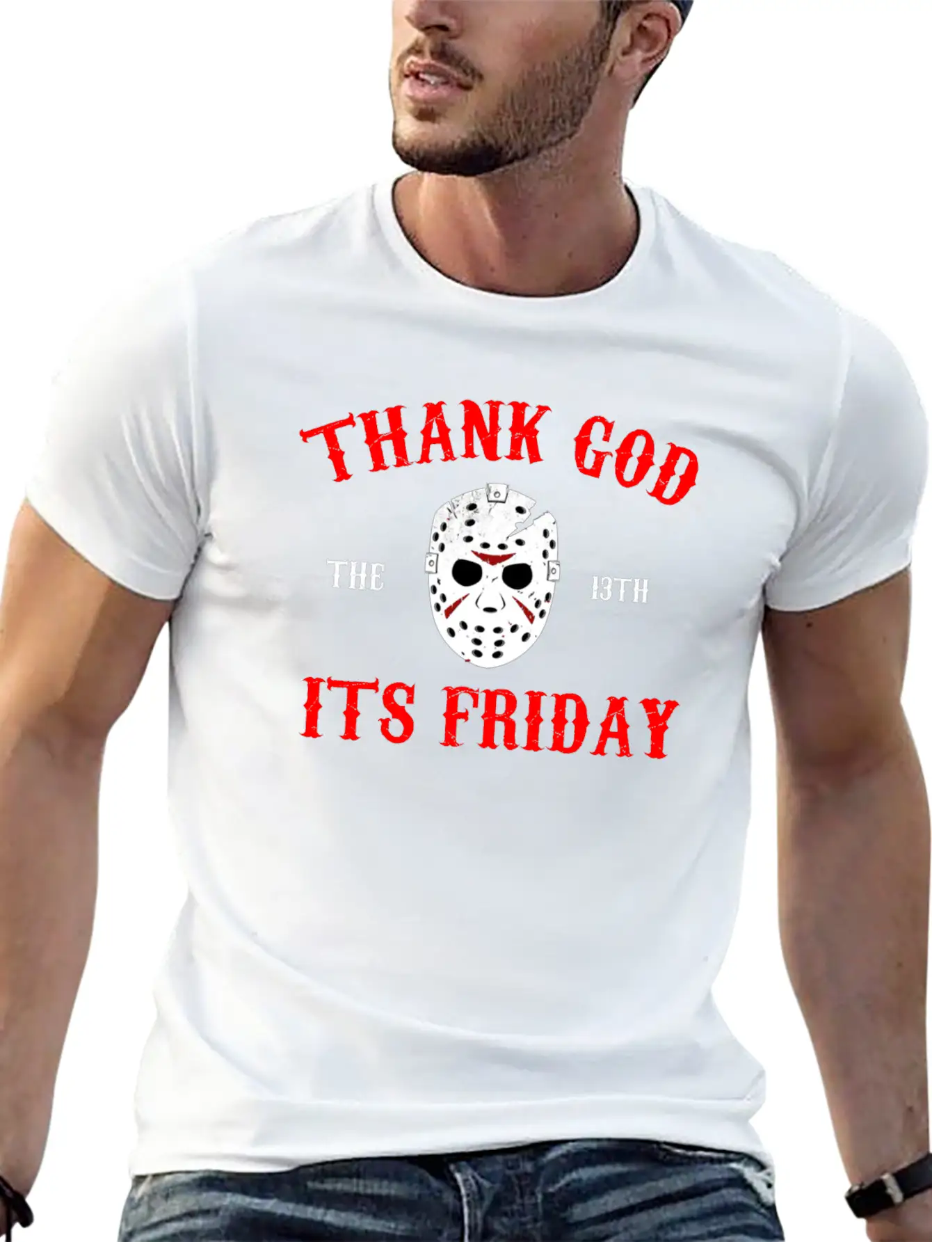 THANK GOD IT'S FRIDAY TGIF FUNNY SHIRT Essential Cotton Tee For Daily Outfits ¨C Unisex Style
