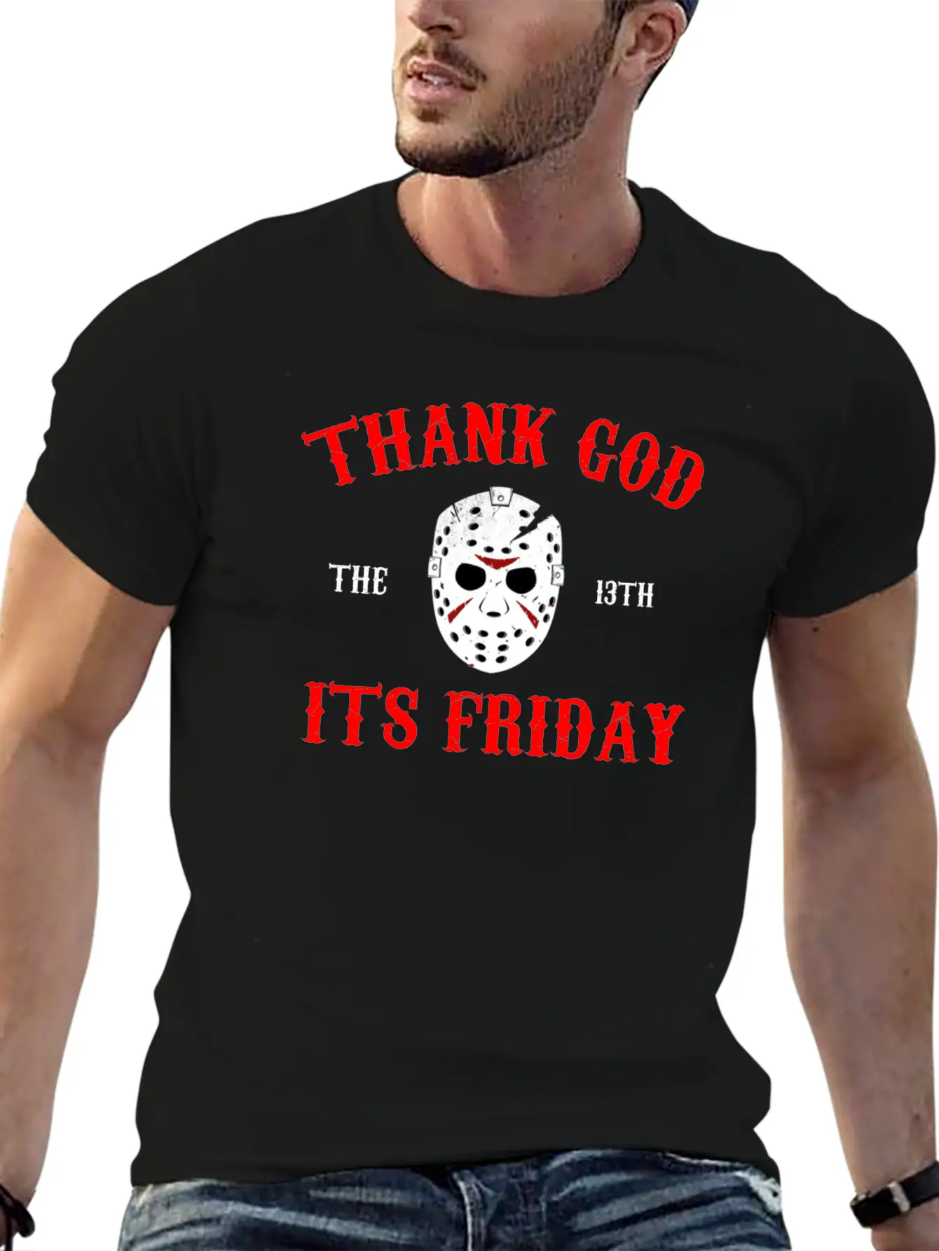 THANK GOD IT'S FRIDAY TGIF FUNNY SHIRT Essential Cotton Tee For Daily Outfits ¨C Unisex Style