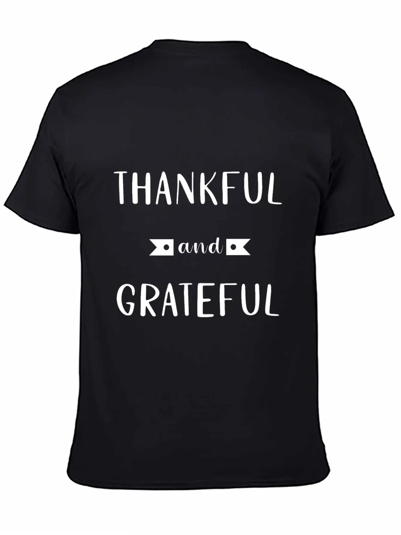 Thankful And Grateful For Life - Gratitude Essential Cotton Tee For Daily Outfits ¨C Unisex Style