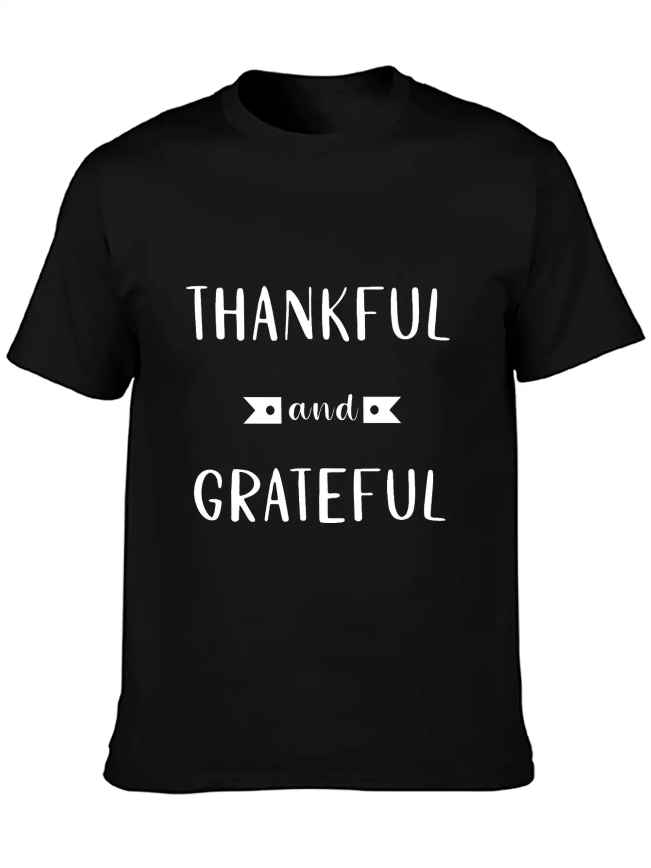 Thankful And Grateful For Life - Gratitude Essential Cotton Tee For Daily Outfits ¨C Unisex Style