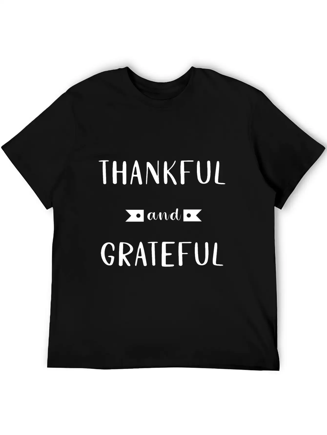 Thankful And Grateful For Life - Gratitude Essential Cotton Tee For Daily Outfits ¨C Unisex Style
