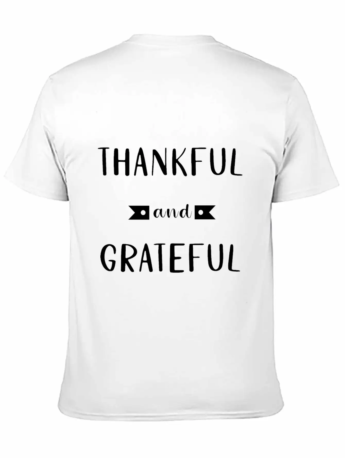 Thankful And Grateful For Life - Gratitude Essential Cotton Tee For Daily Outfits ¨C Unisex Style