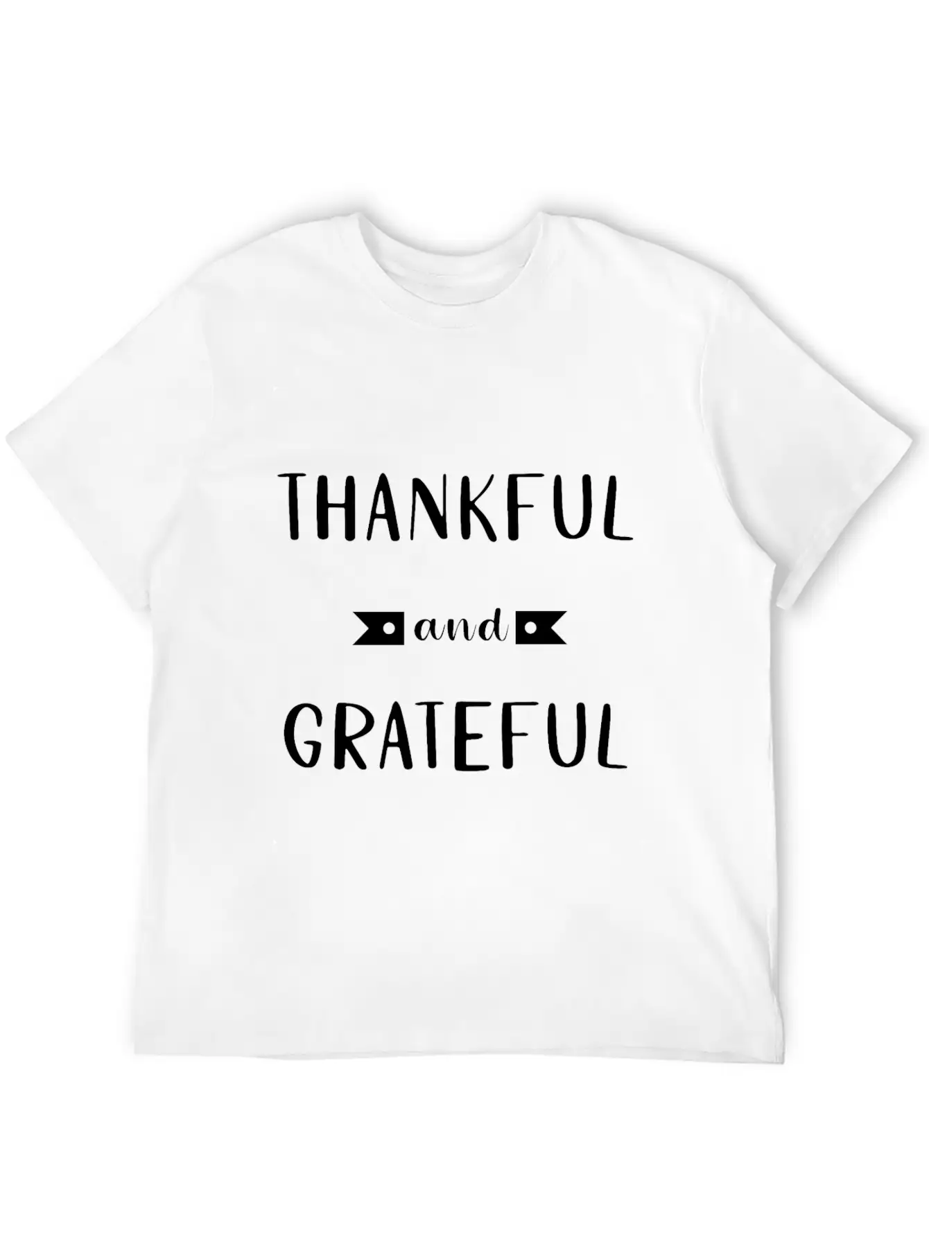 Thankful And Grateful For Life - Gratitude Essential Cotton Tee For Daily Outfits ¨C Unisex Style