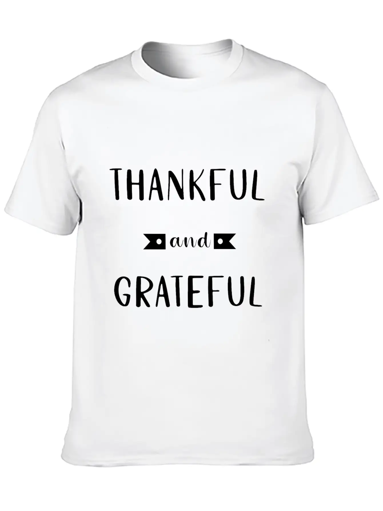 Thankful And Grateful For Life - Gratitude Essential Cotton Tee For Daily Outfits ¨C Unisex Style
