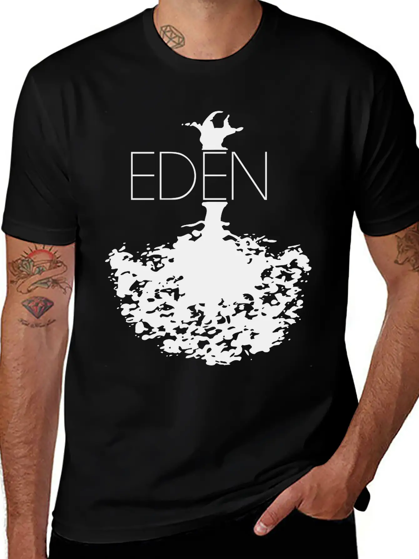 The Band EDEN Long Sleeve T-Shirt Unisex Casual T-Shirt ¨C Clean Design For Daily Comfort
