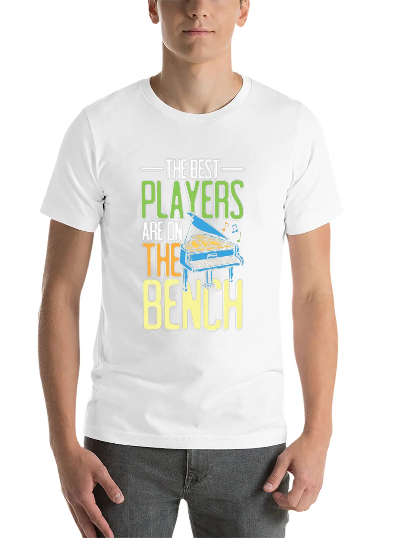 The Best Players Are On The Bench Soft Cotton Short Sleeve Tee ¨C Unisex Wardrobe Staple