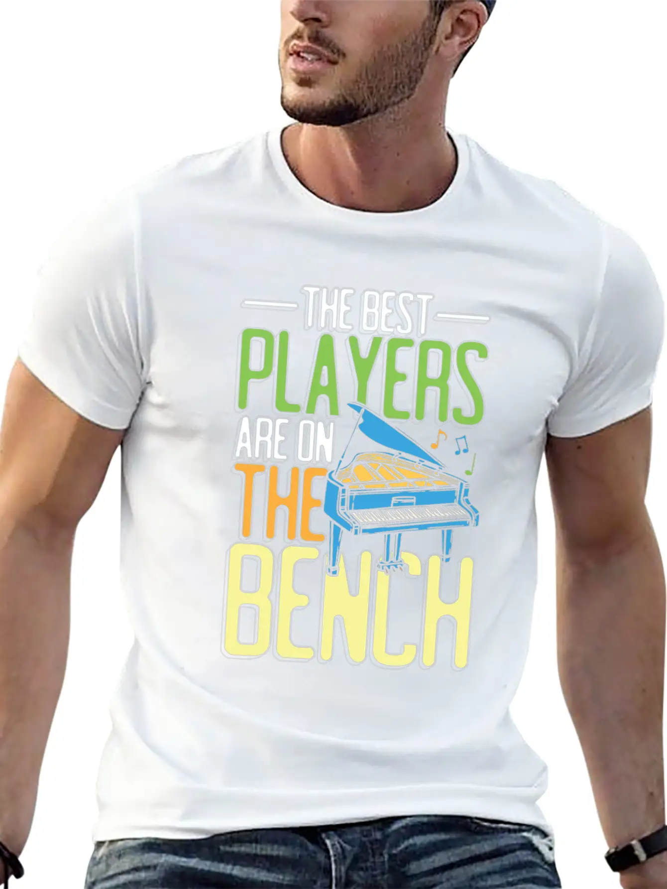 The Best Players Are On The Bench Soft Cotton Short Sleeve Tee ¨C Unisex Wardrobe Staple