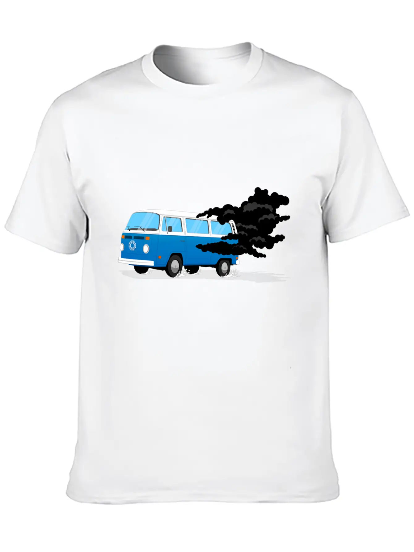 The Black Smoke Monster Basic Graphic T-Shirt ¨C Daily Comfort In Soft Cotton