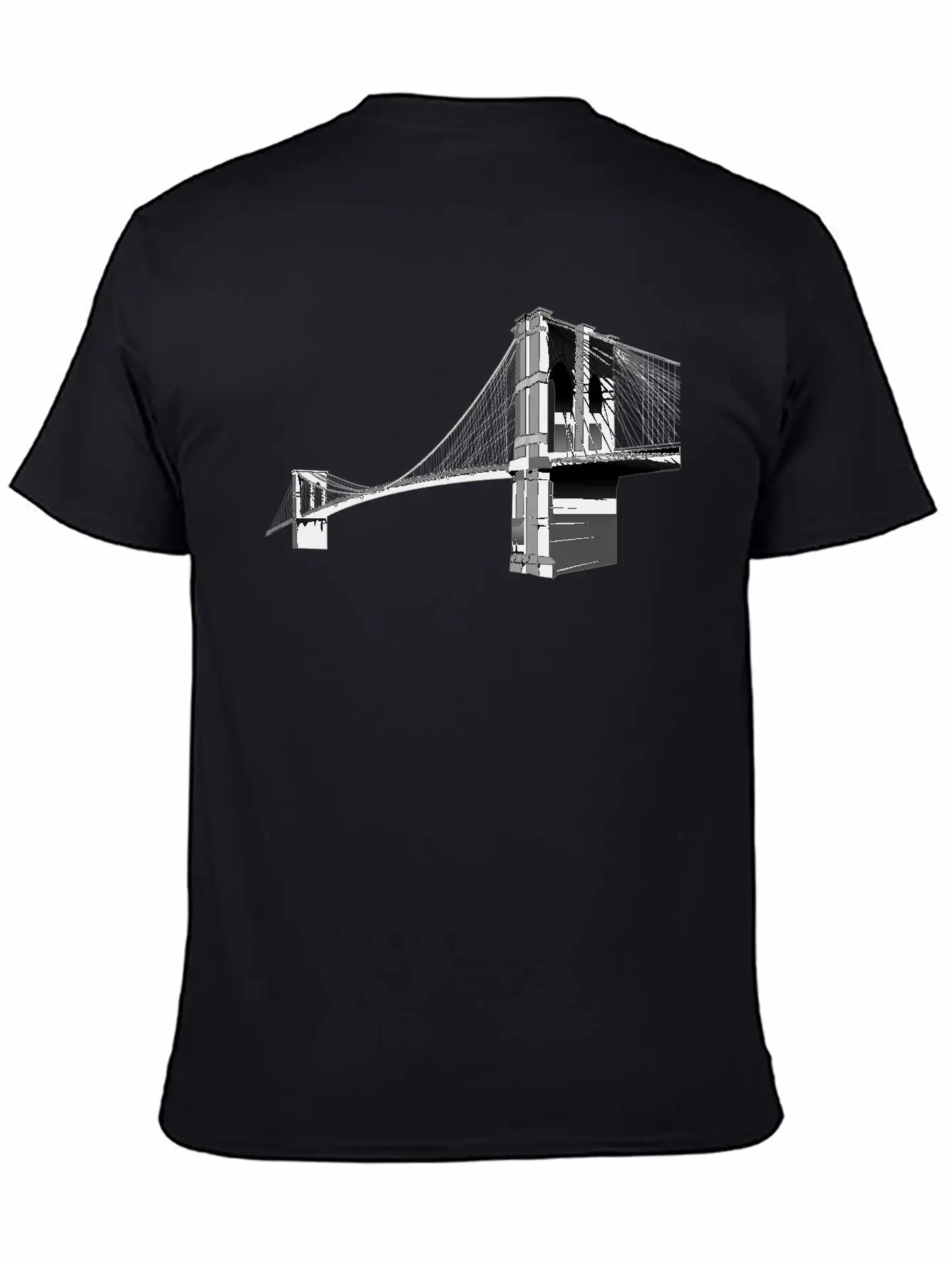 The Brooklyn Bridge Basic Graphic T-Shirt ¨C Daily Comfort In Soft Cotton