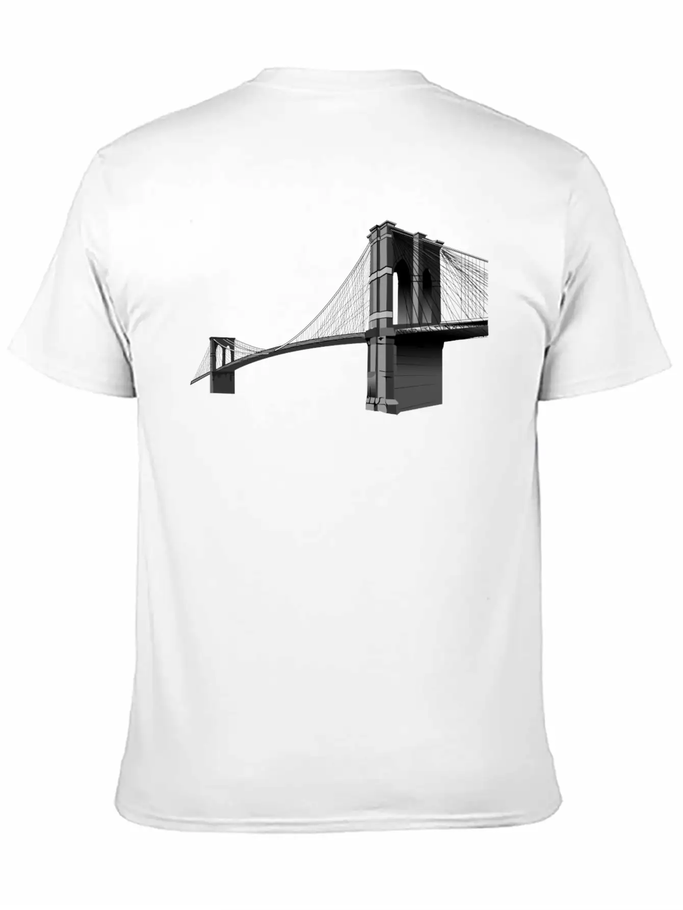 The Brooklyn Bridge Basic Graphic T-Shirt ¨C Daily Comfort In Soft Cotton