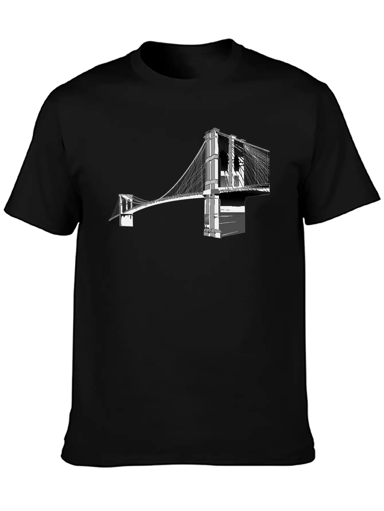 The Brooklyn Bridge Basic Graphic T-Shirt ¨C Daily Comfort In Soft Cotton