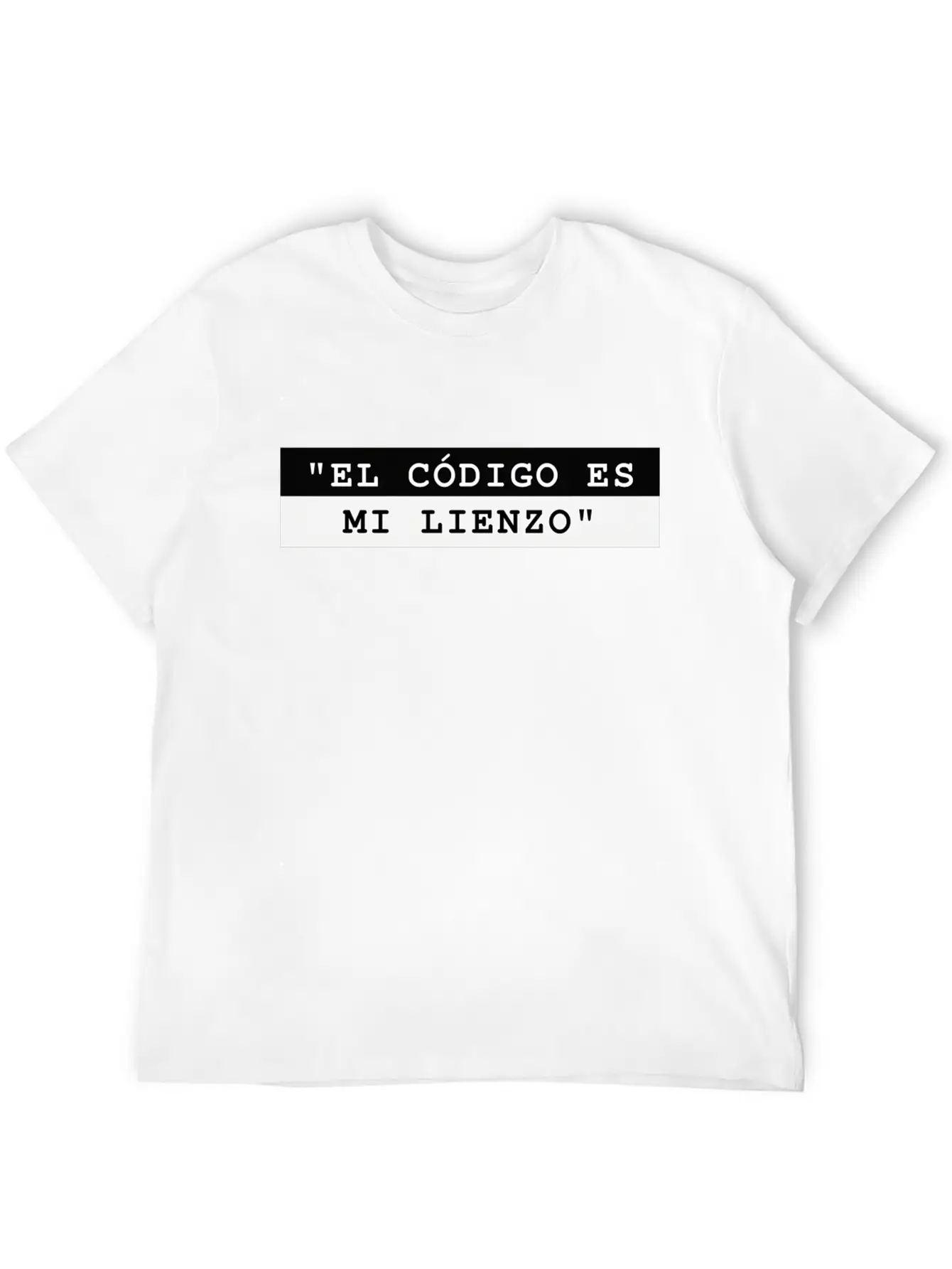 ?The Code Is My Canvas! Unisex Casual T-Shirt ¨C Clean Design For Daily Comfort