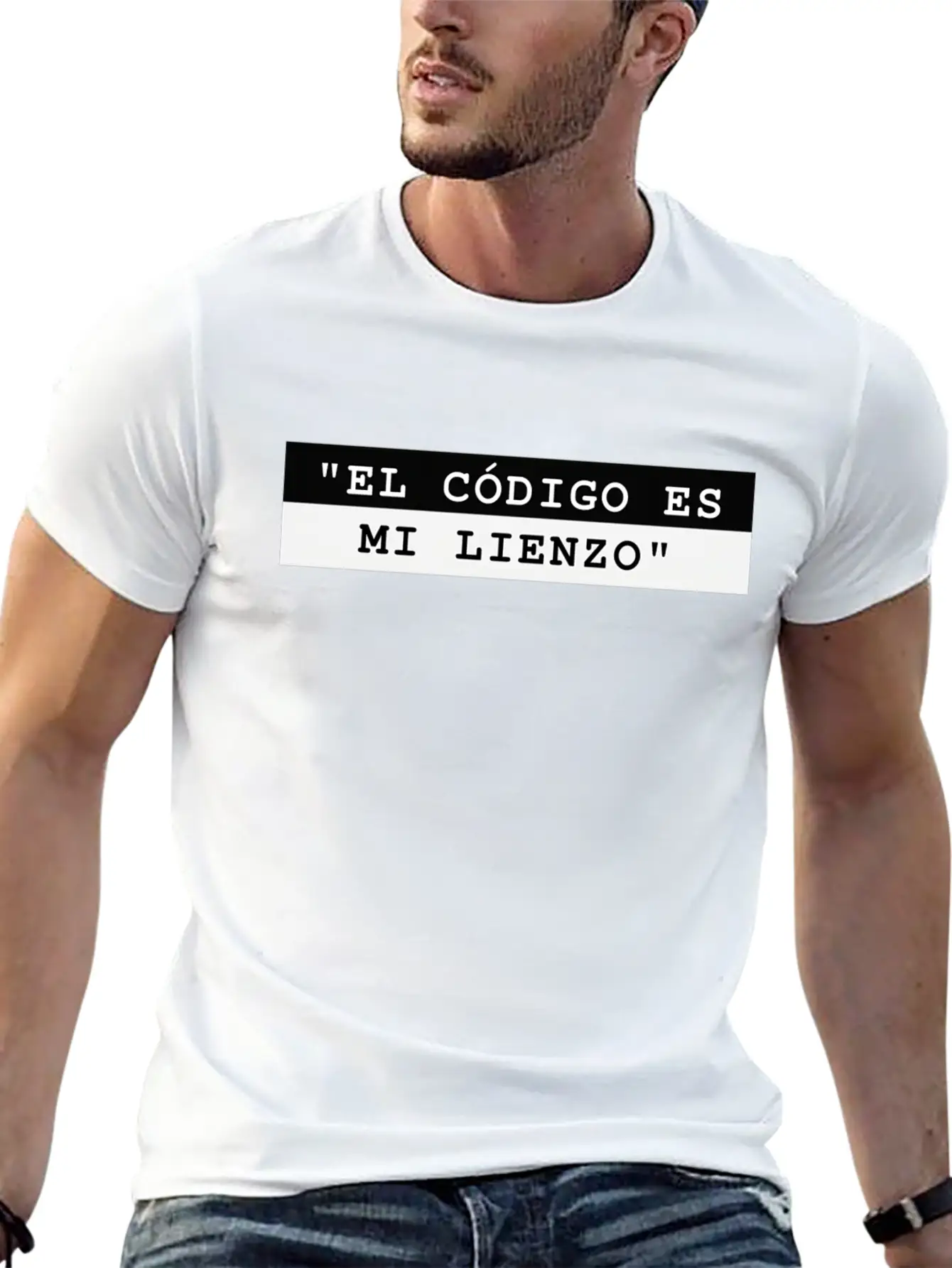 ?The Code Is My Canvas! Unisex Casual T-Shirt ¨C Clean Design For Daily Comfort